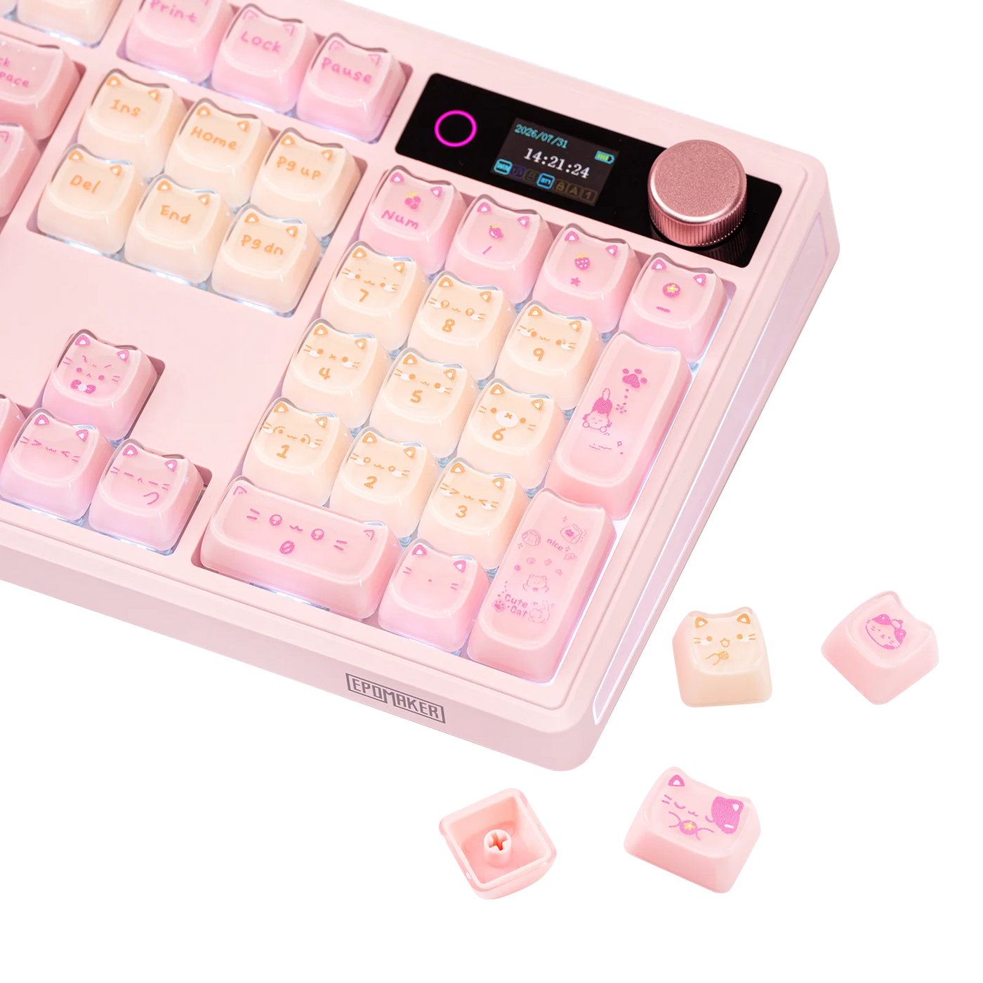 EPOMAKER JellyPaw Keycap Set