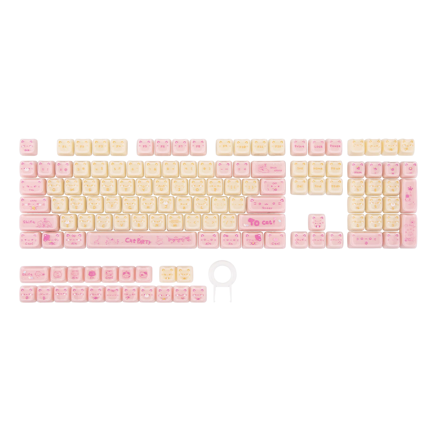 EPOMAKER JellyPaw Keycap Set