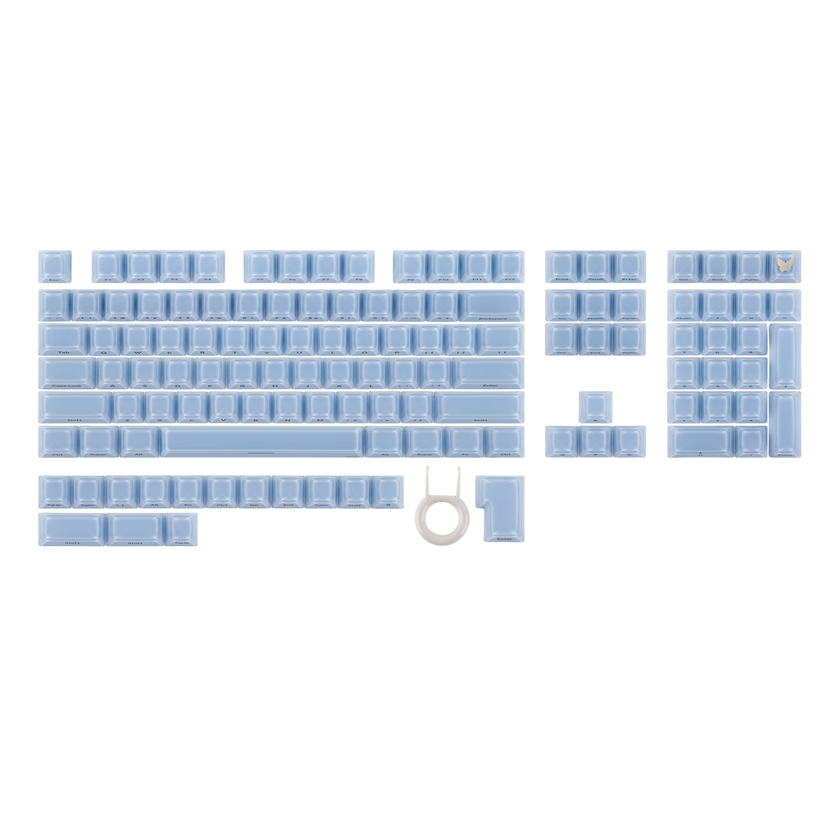 EPOMAKER Lusterfly Jelly Keycaps Set — Custom Keycap Set, Designed