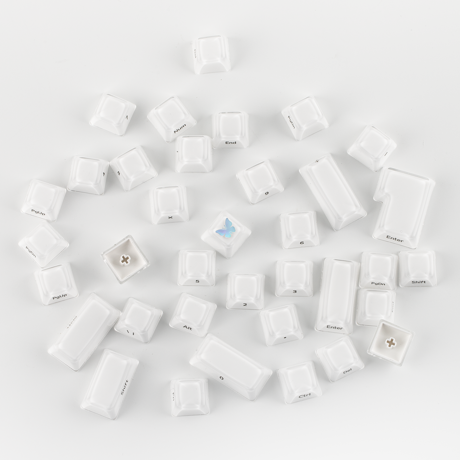 EPOMAKER Lusterfly Jelly Keycaps Set