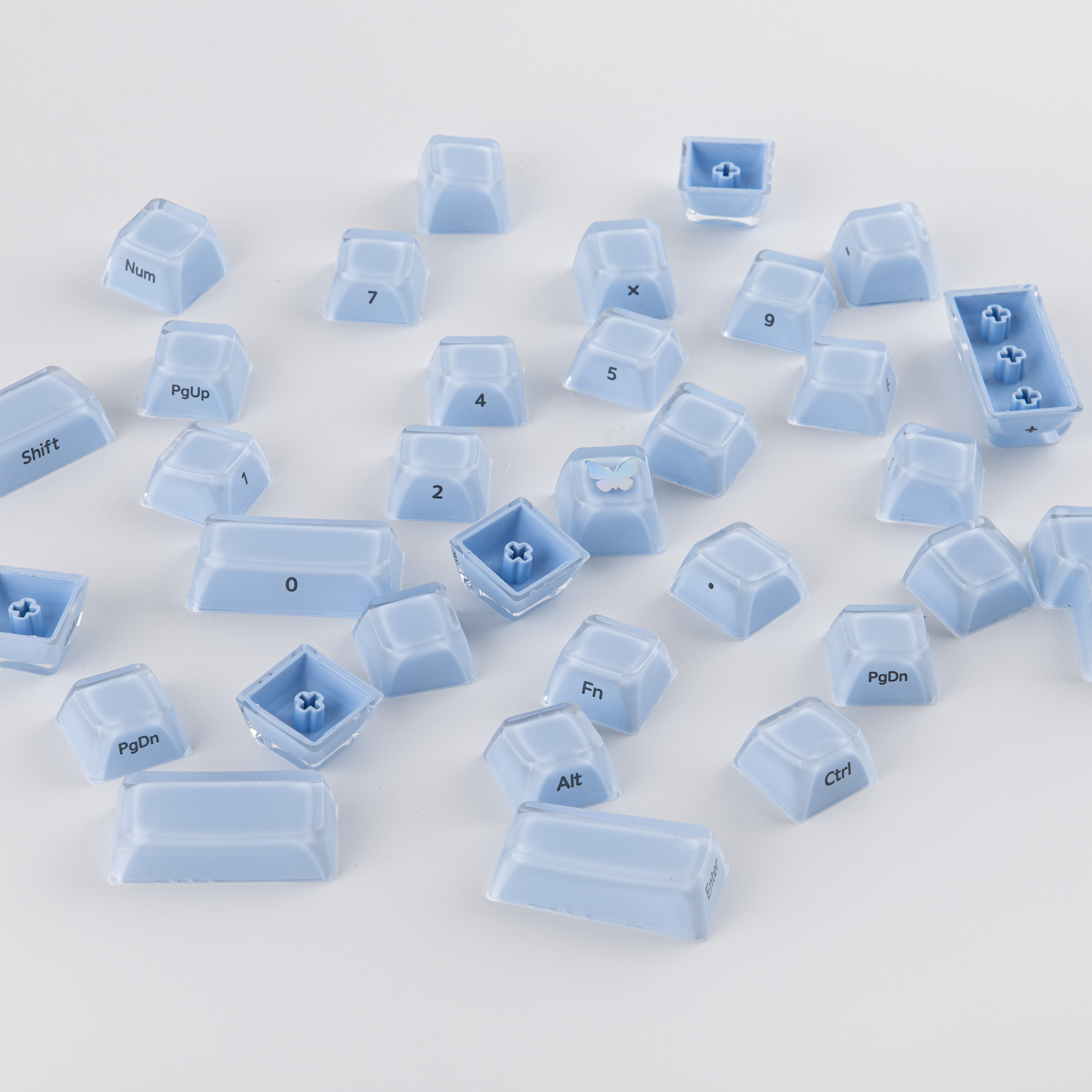 EPOMAKER Lusterfly Jelly Keycaps Set