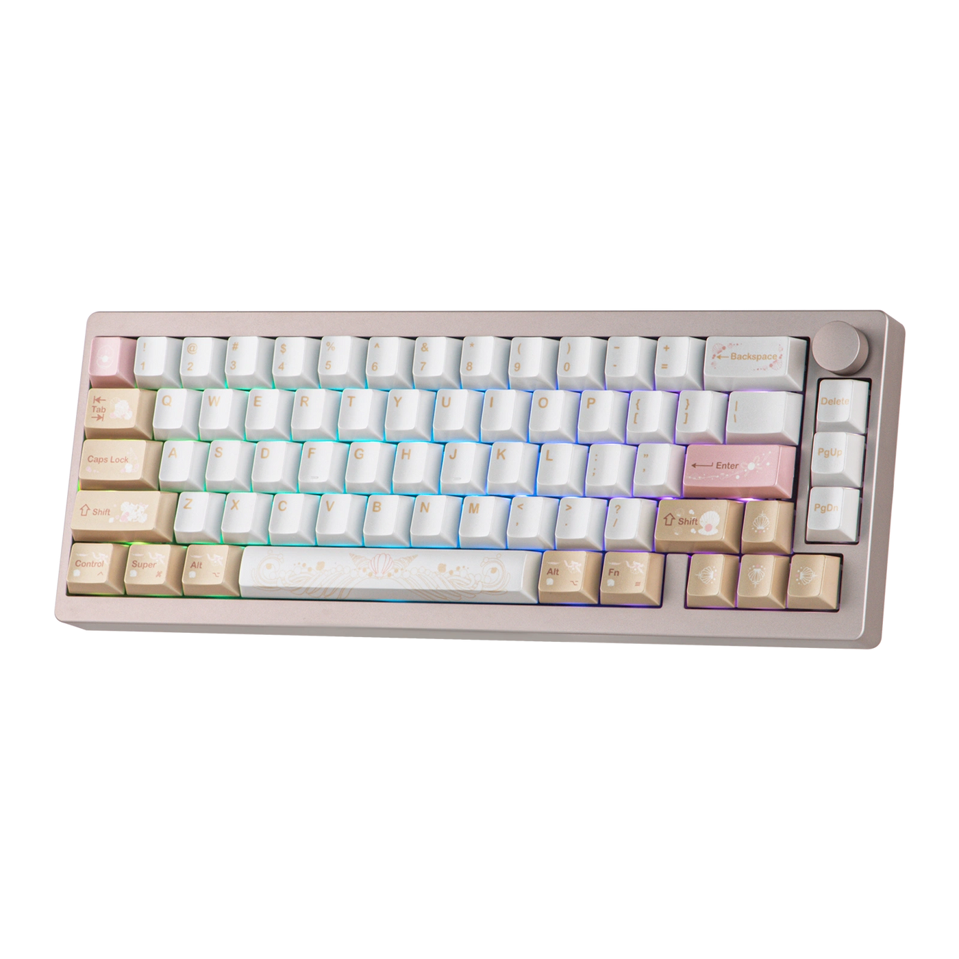 EPOMAKER Opalux Keycap Set — side profile view