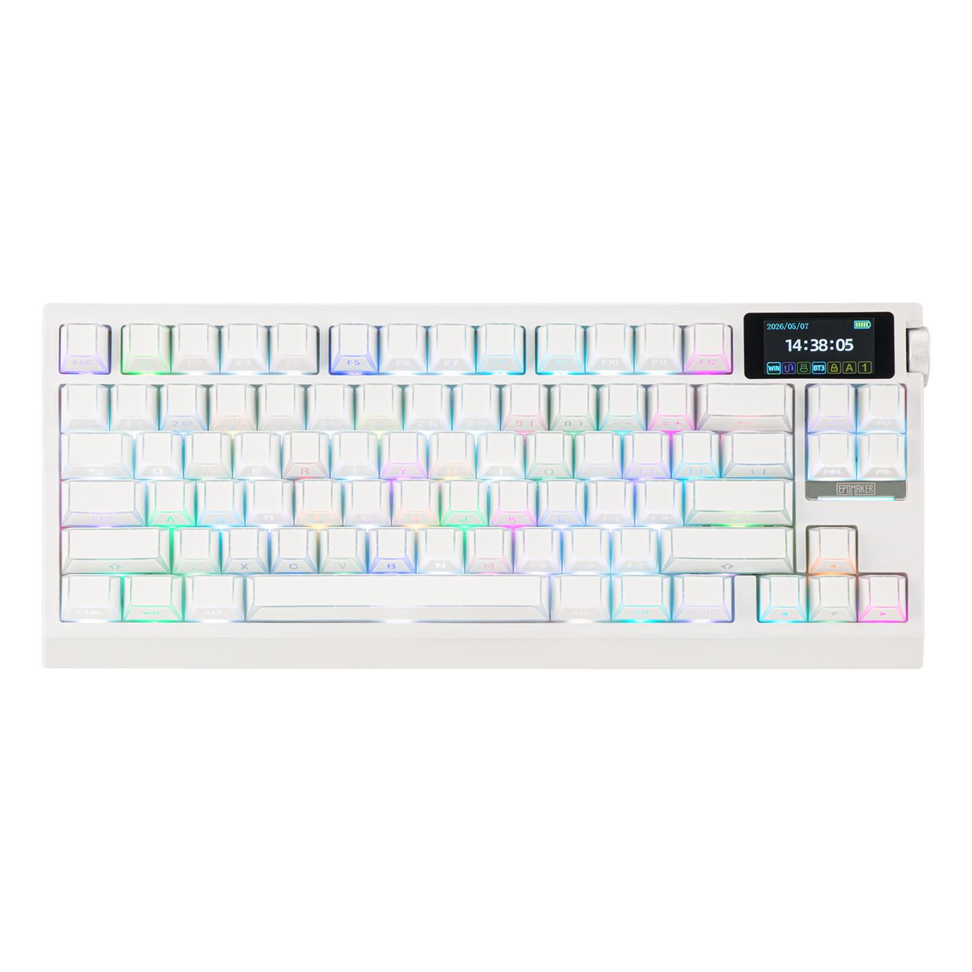 EPOMAKER Phos Keycap Set — angled product view