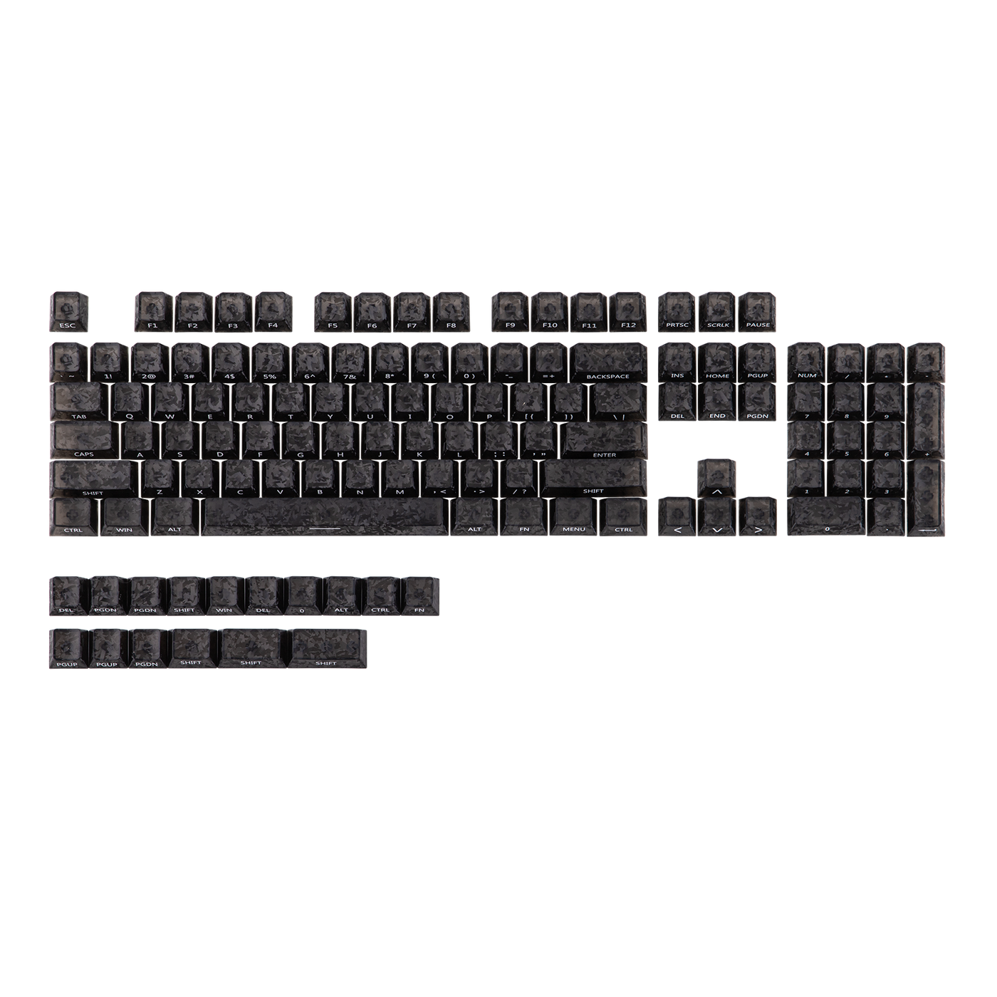 EPOMAKER SmokFiber Keycaps Set — product hero shot