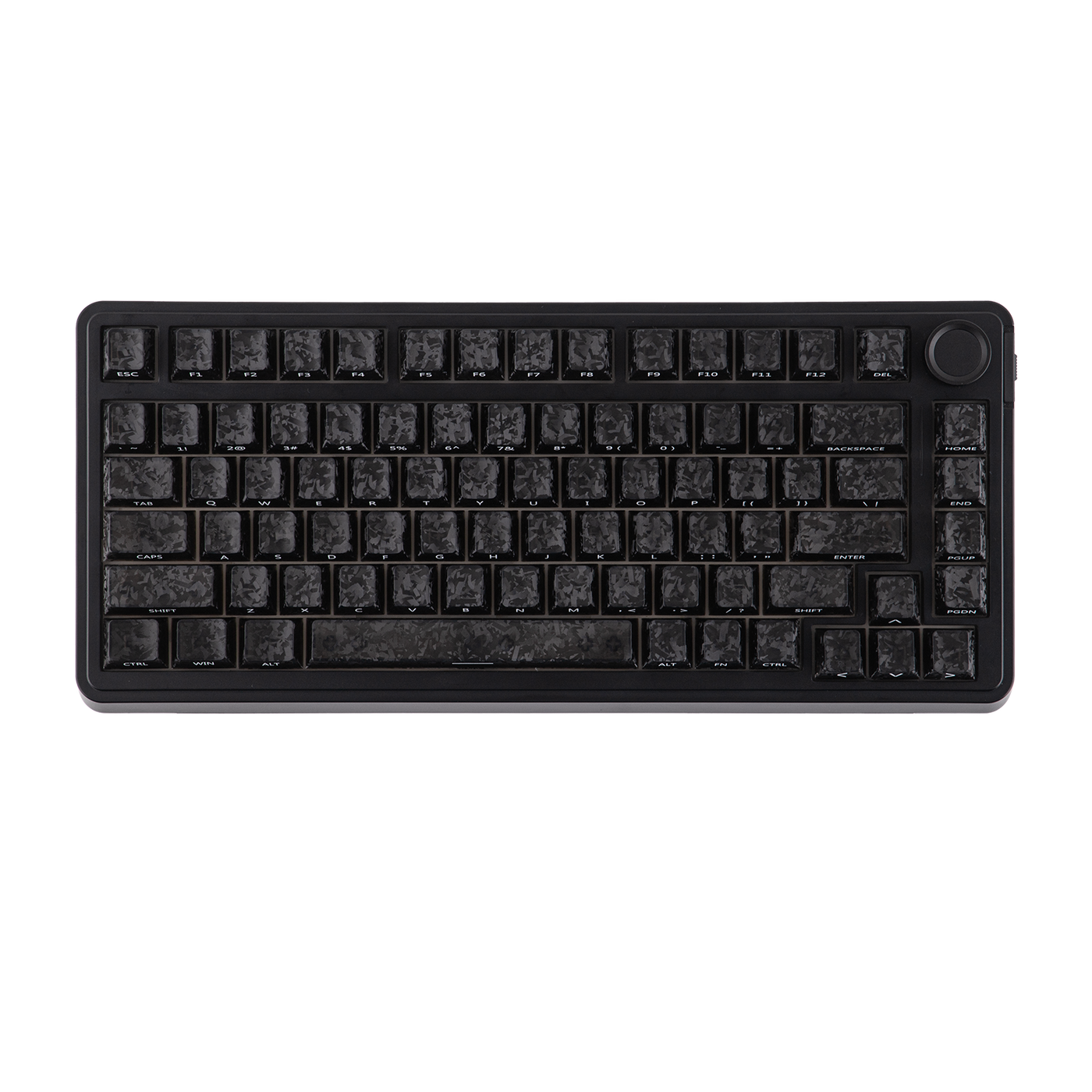 EPOMAKER SmokFiber Keycaps Set — detail close-up