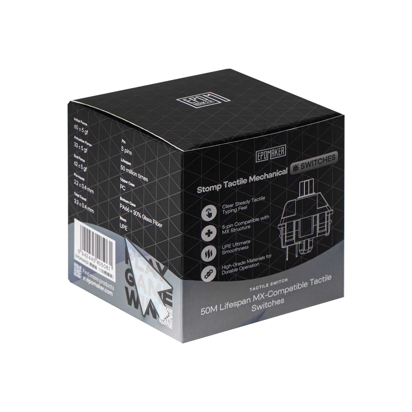 EPOMAKER Stomp Tactile Switch Set