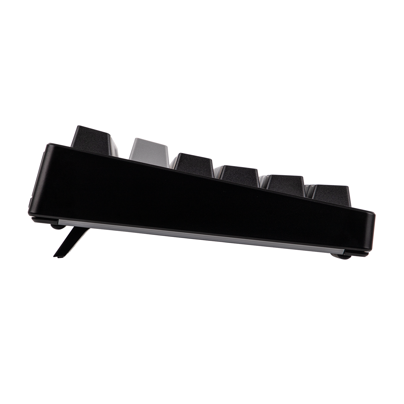 EPOMAKER TH108 PRO Black side profile, low angle