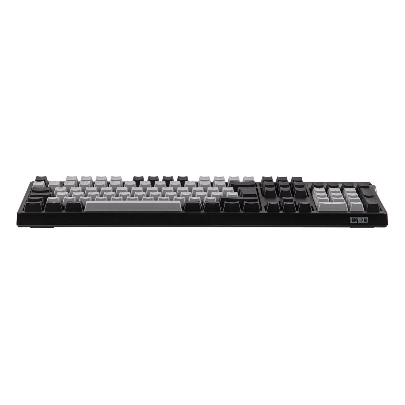 EPOMAKER TH108 PRO Black side profile, RGB off