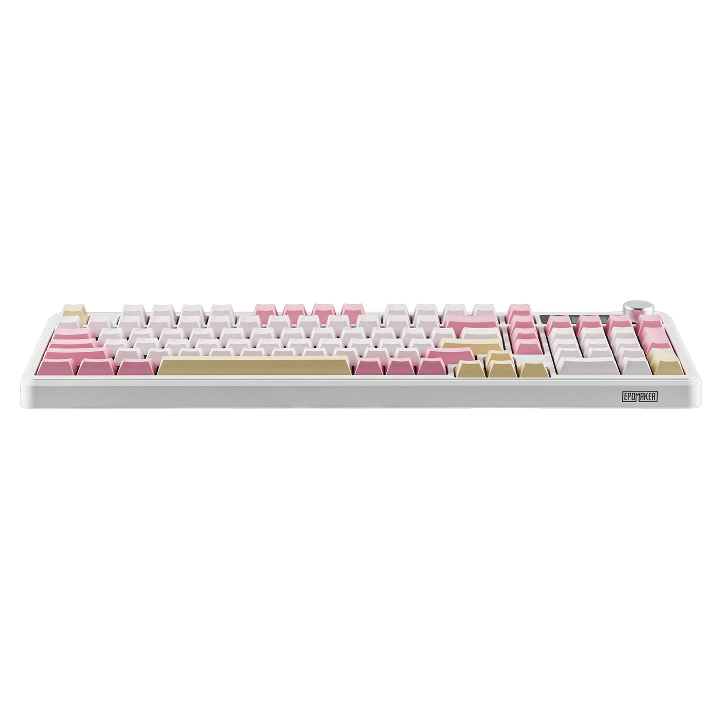 EPOMAKER TH99 PRO Pink colorway clean top-down view