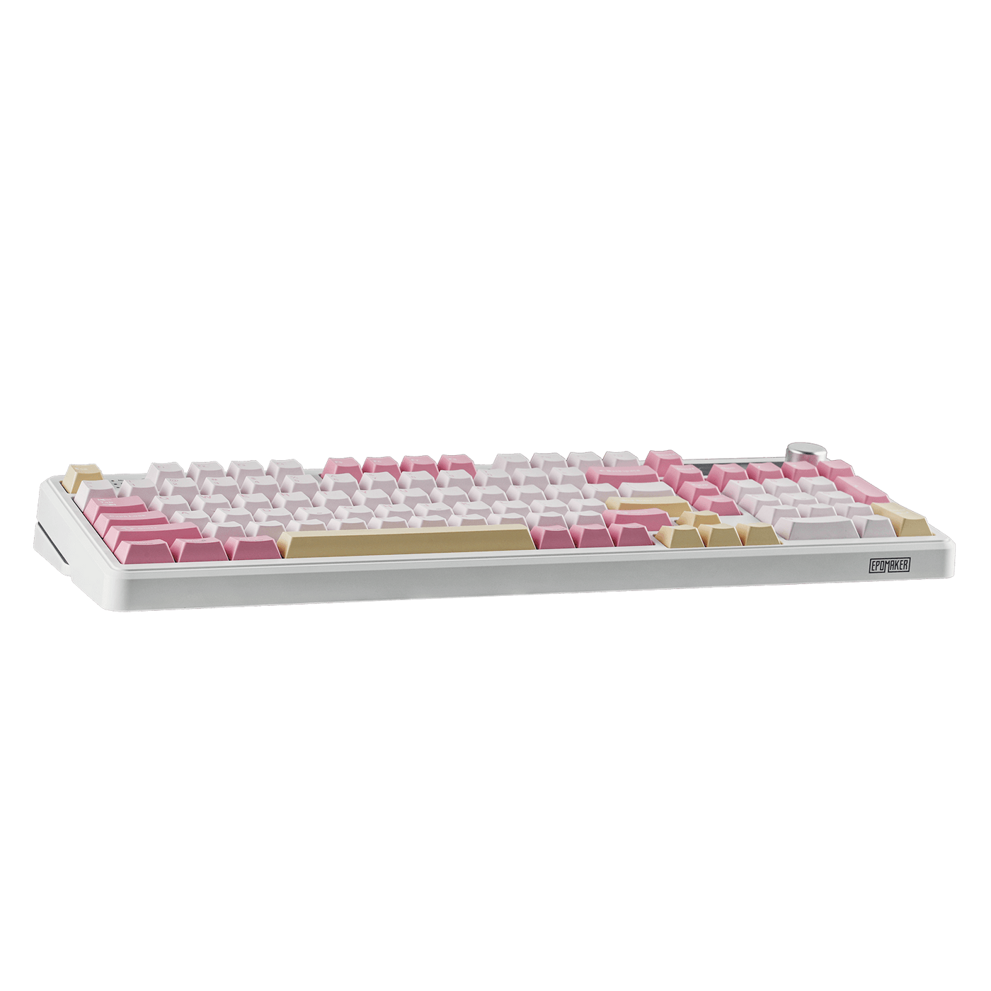 EPOMAKER TH99 PRO Pink lifestyle angled view