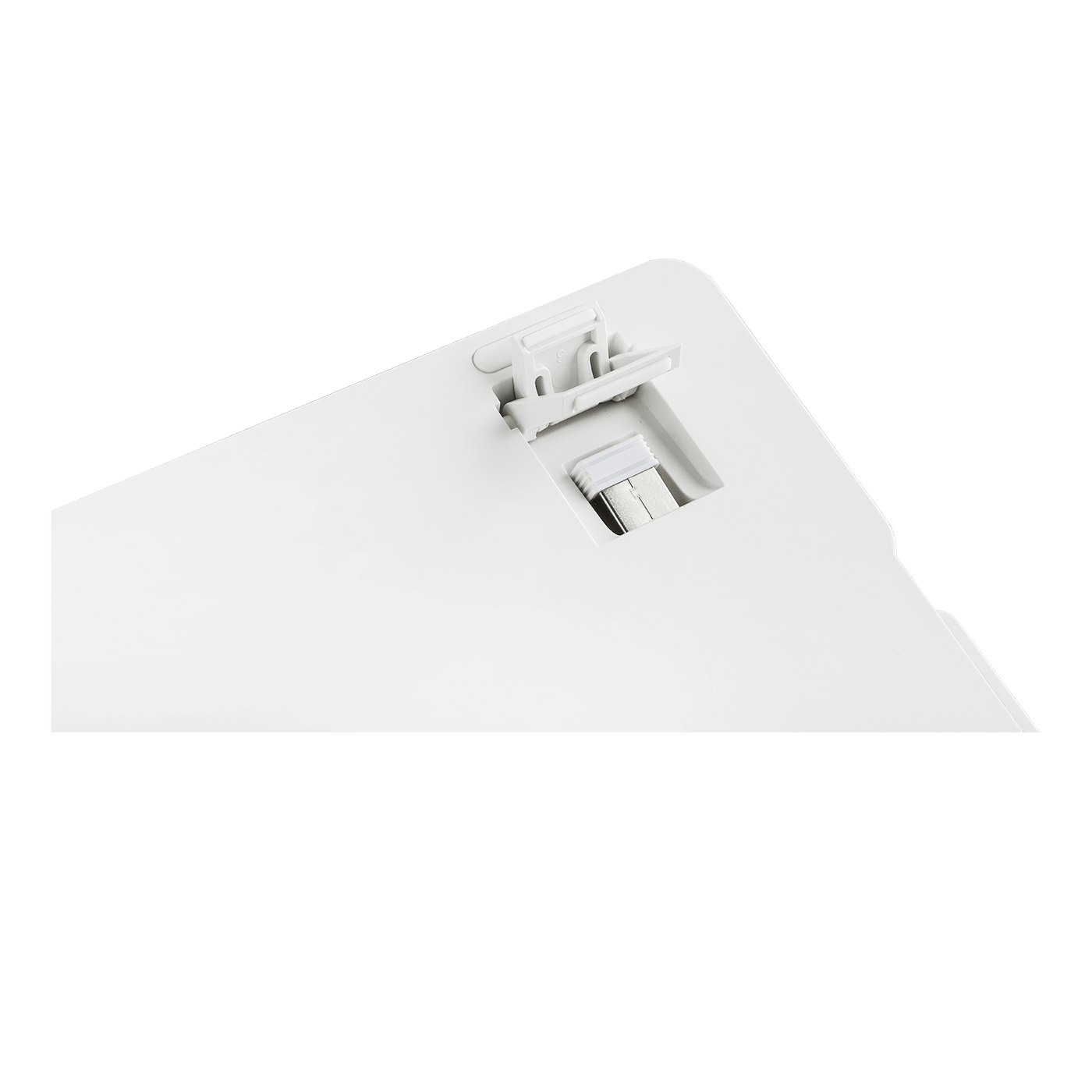 EPOMAKER TH99 PRO close-up of hot-swappable switch socket and stabilizer