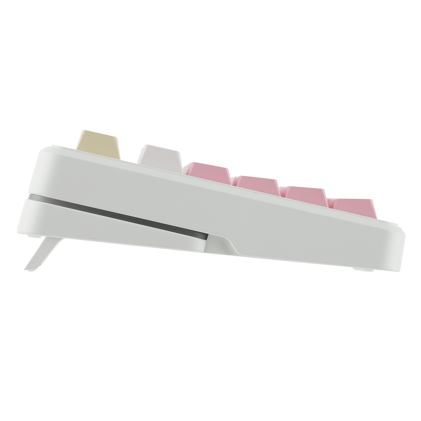 EPOMAKER TH99 PRO Pink side view showing chassis profile