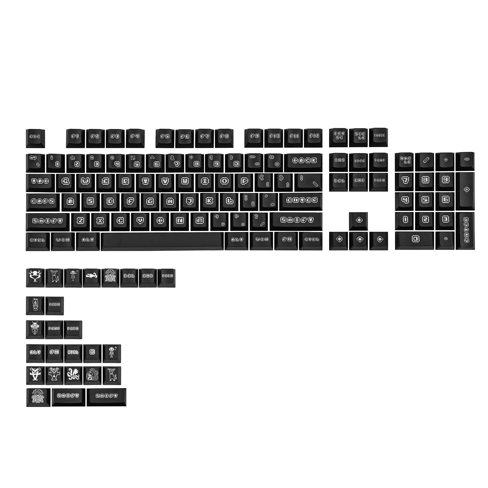 $1 Reservation Card for Epomaker × vvyruus Retromania Keycap Set