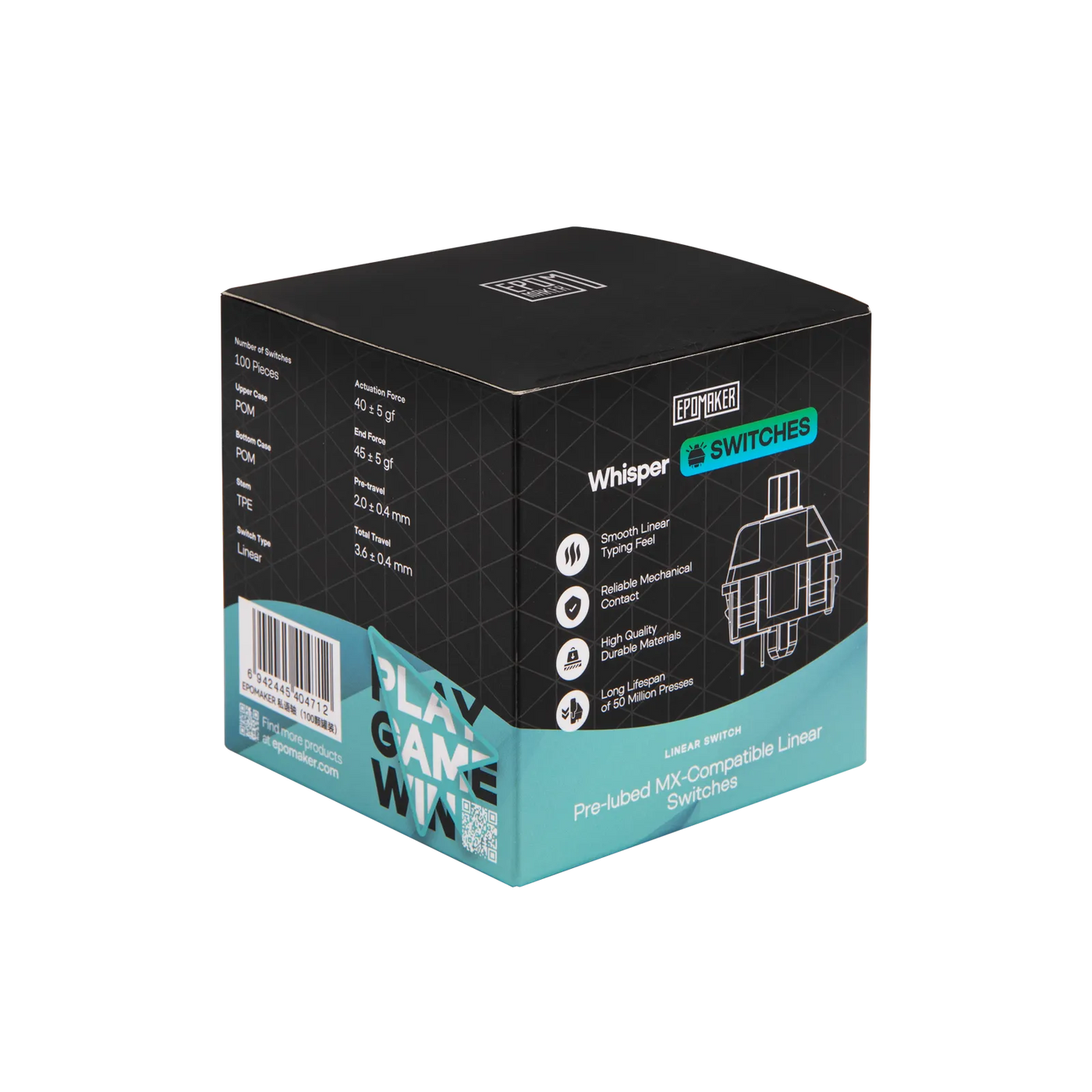 EPOMAKER Whisper Linear Switch Set