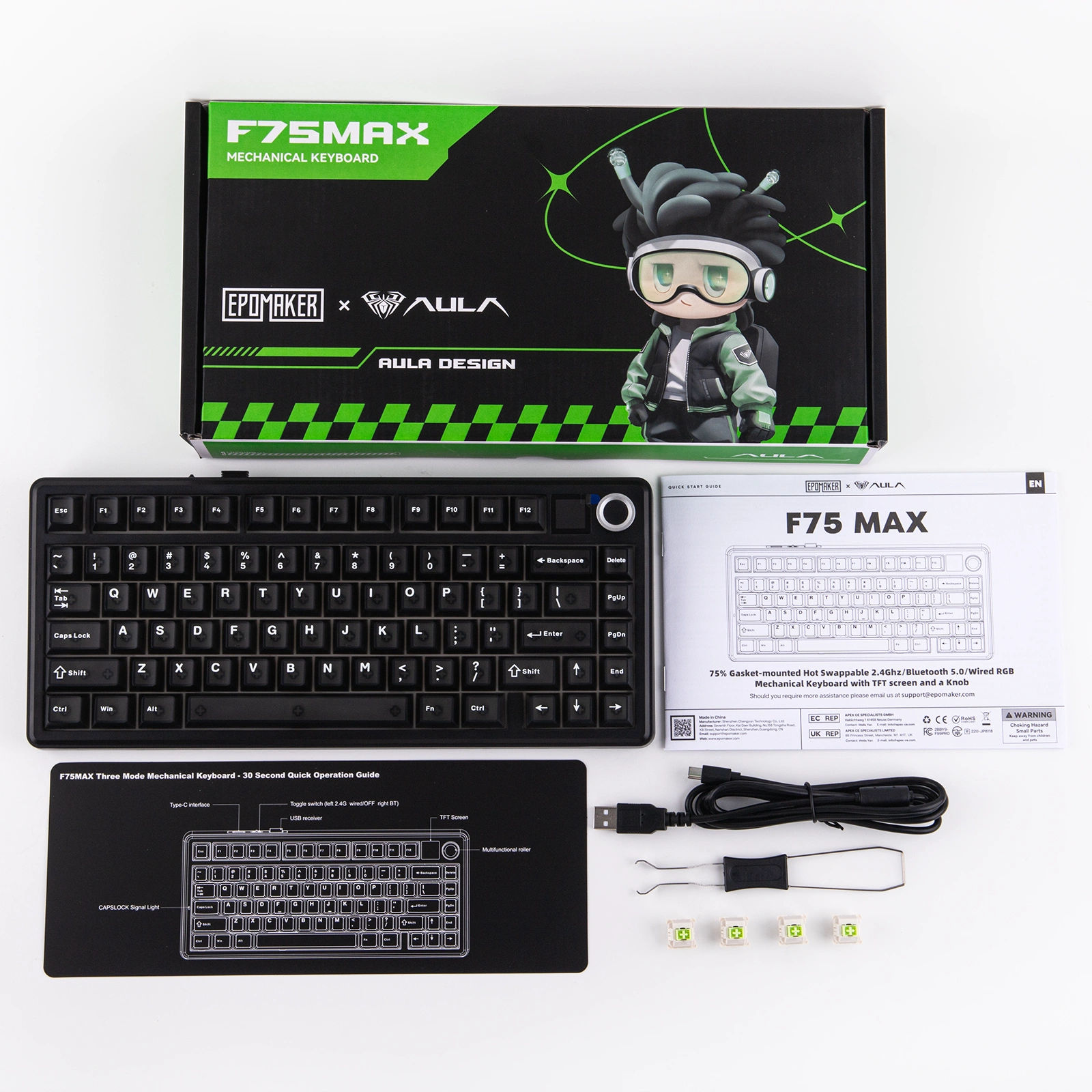 EPOMAKER X AULA F75 Max