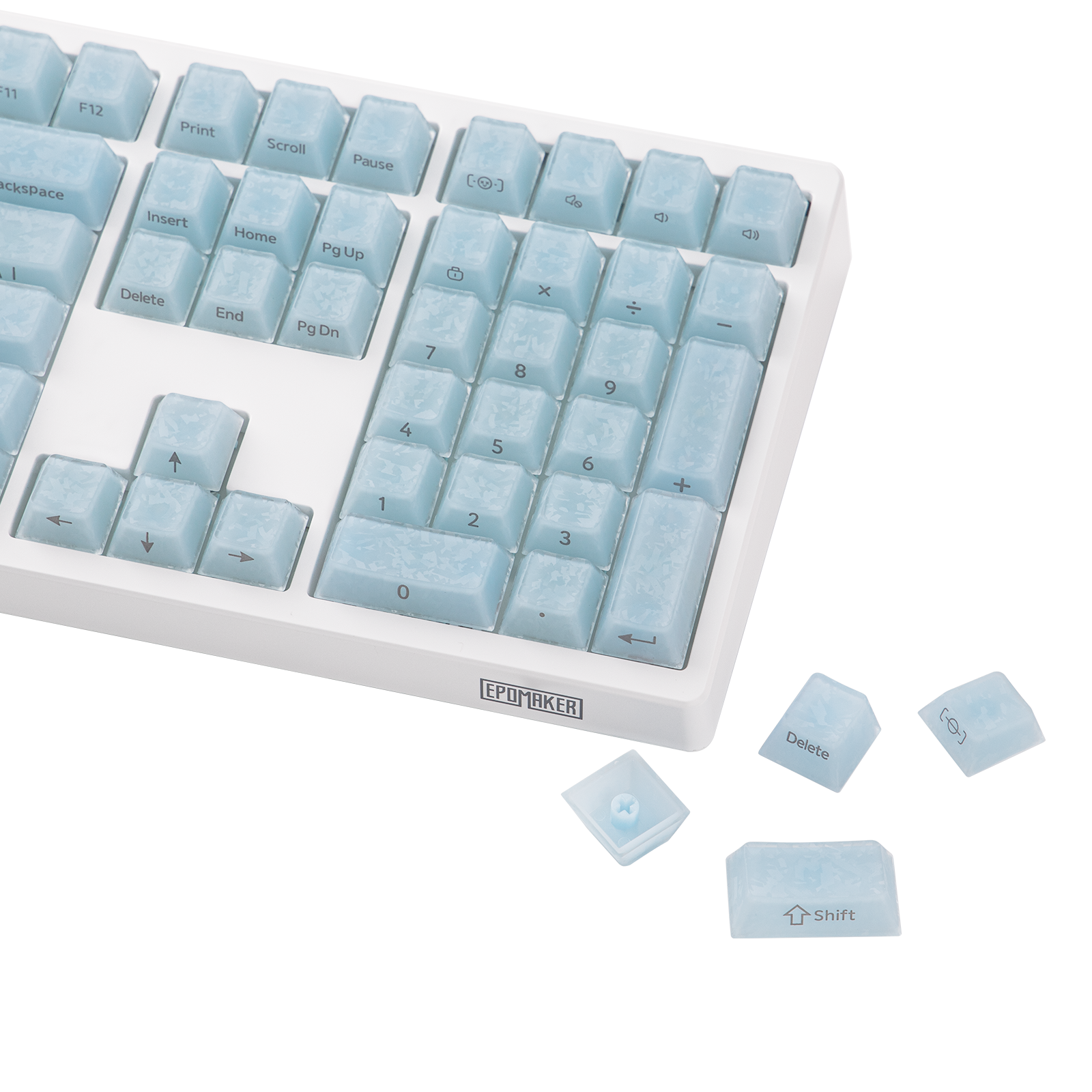 EPOMAKER Frost Jelly Keycap Set