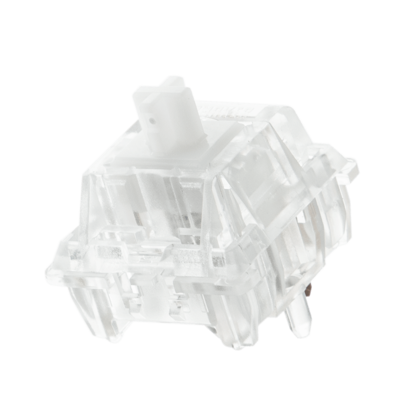 EPOMAKER Crystal Tactile Silent Switch — angled product view