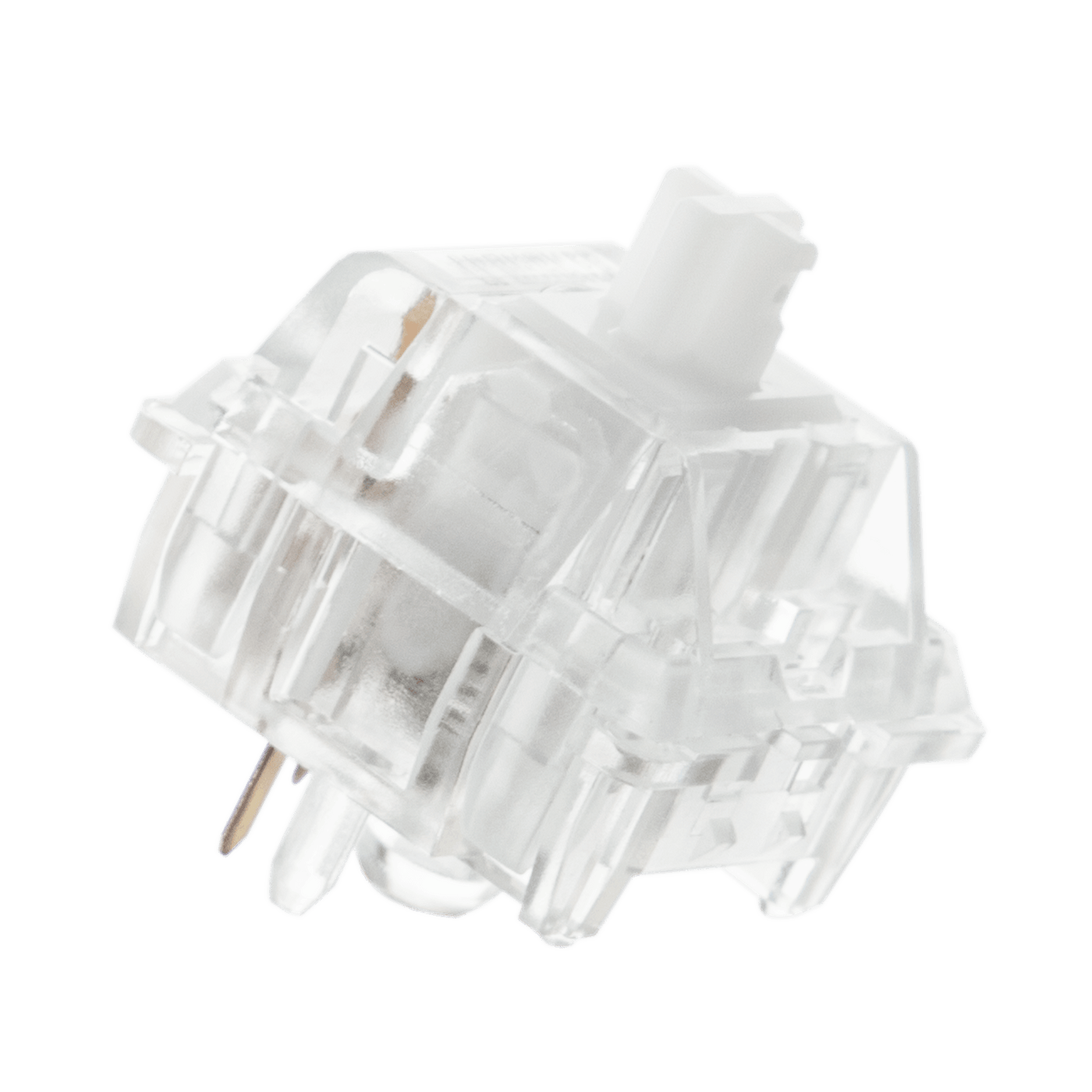 EPOMAKER Crystal Tactile Silent Switch — top-down view