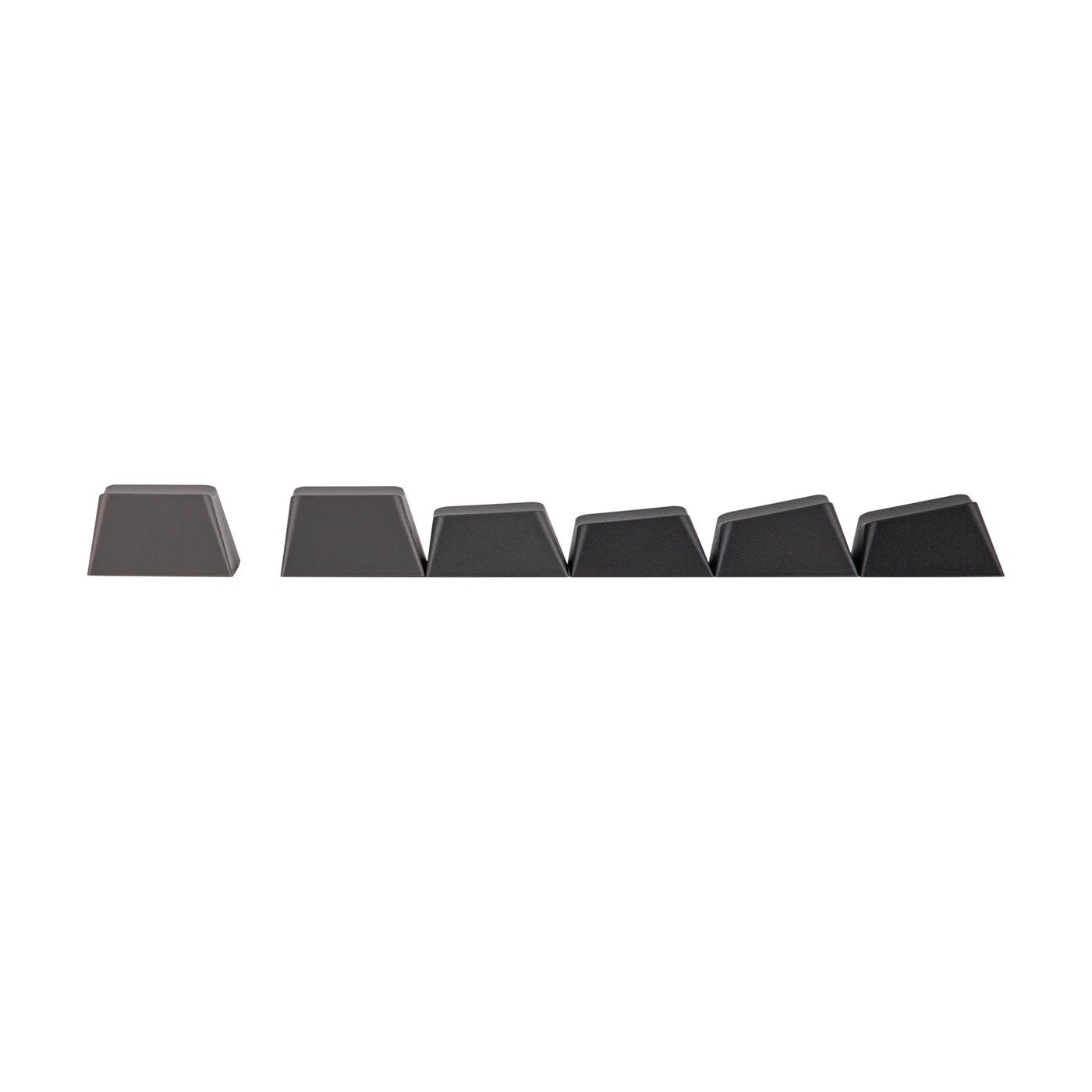 EPOMAKER G84 PRO black bundled replacement keycaps row
