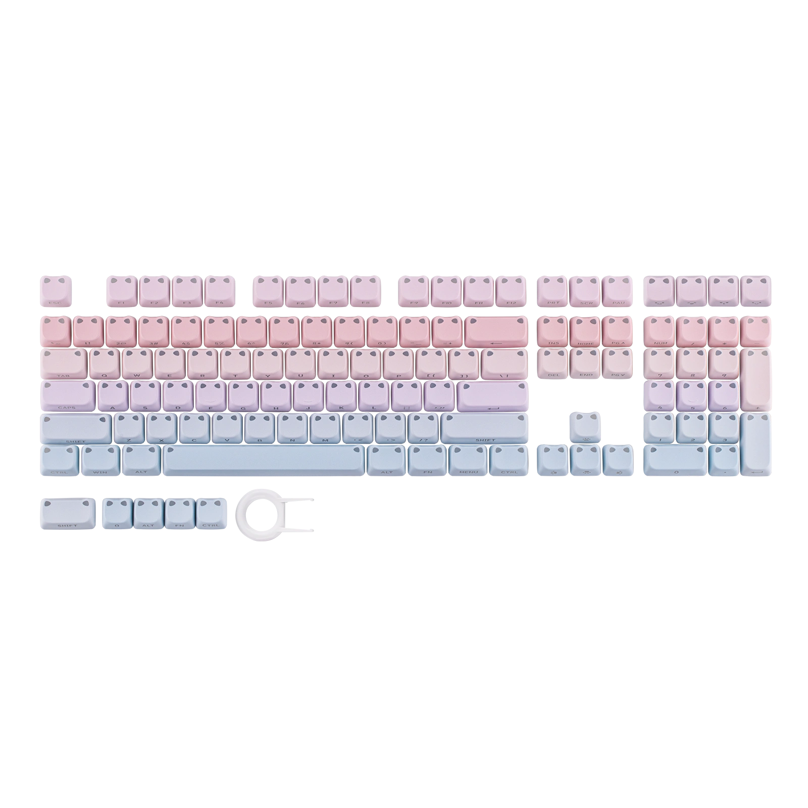 EPOMAKER Shimmeow Keycap Set