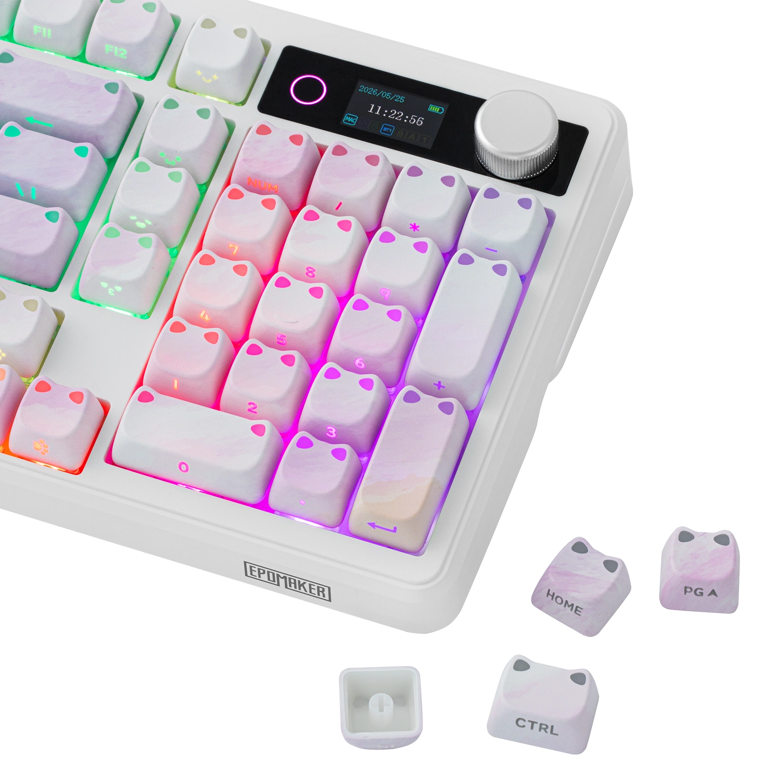 EPOMAKER Shimmeow Keycap Set
