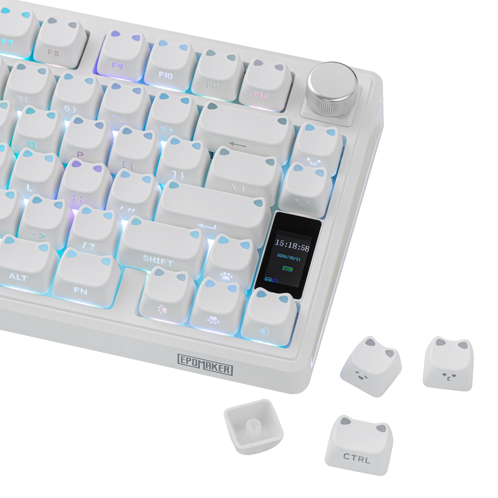 EPOMAKER Shimmeow Keycap Set