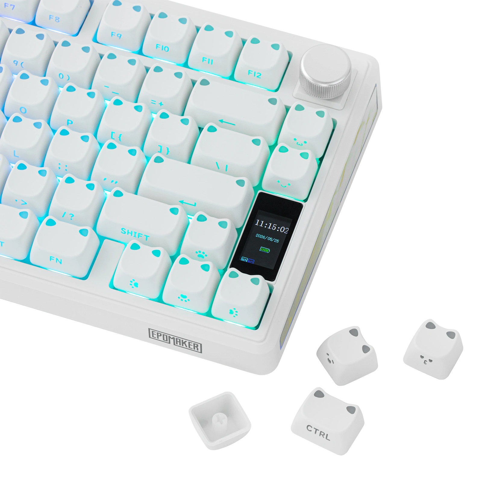 EPOMAKER Shimmeow Keycap Set