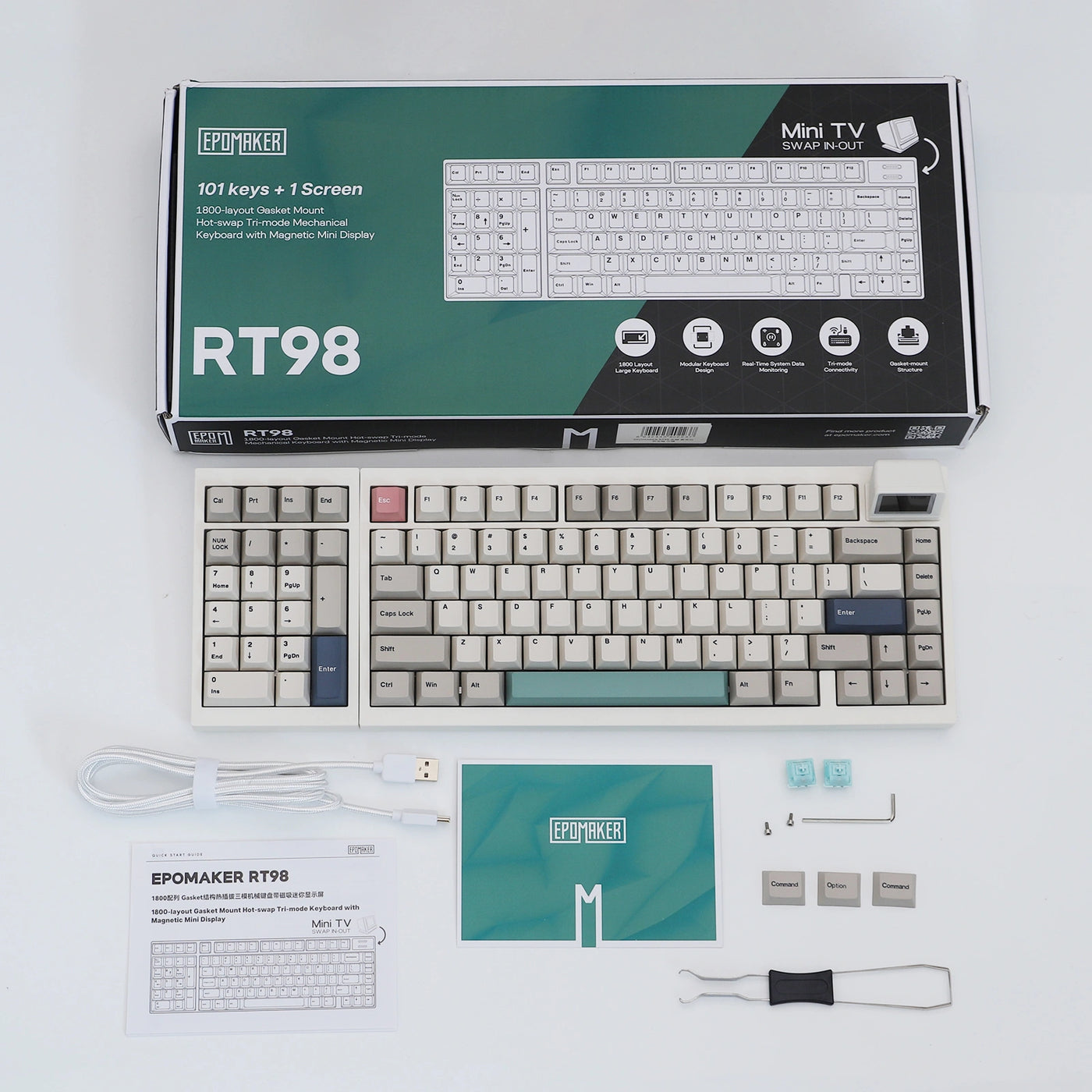 EPOMAKER RT98 — packaging and accessories