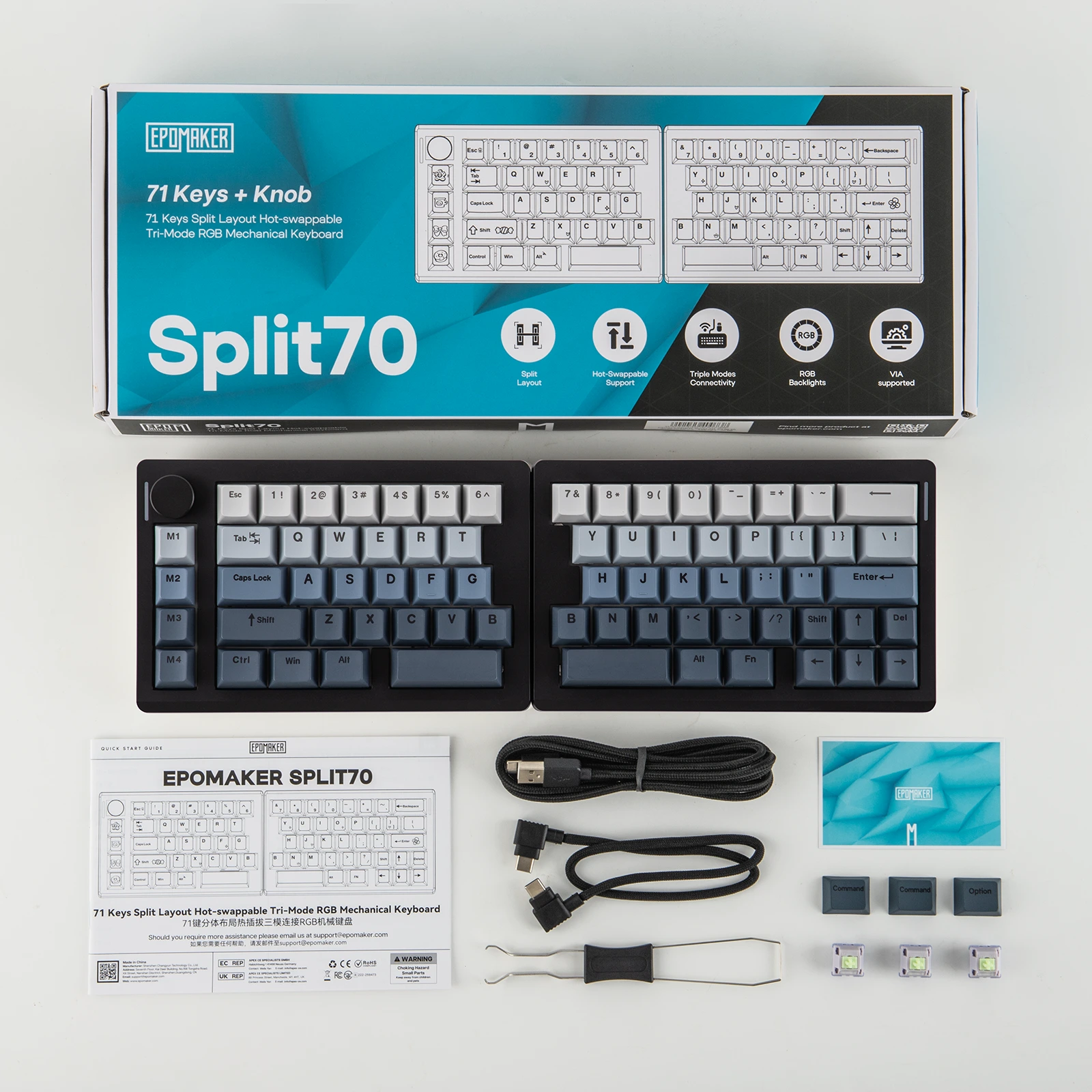 EPOMAKER 71キーボード spirit70 | PODPERINOU.SK