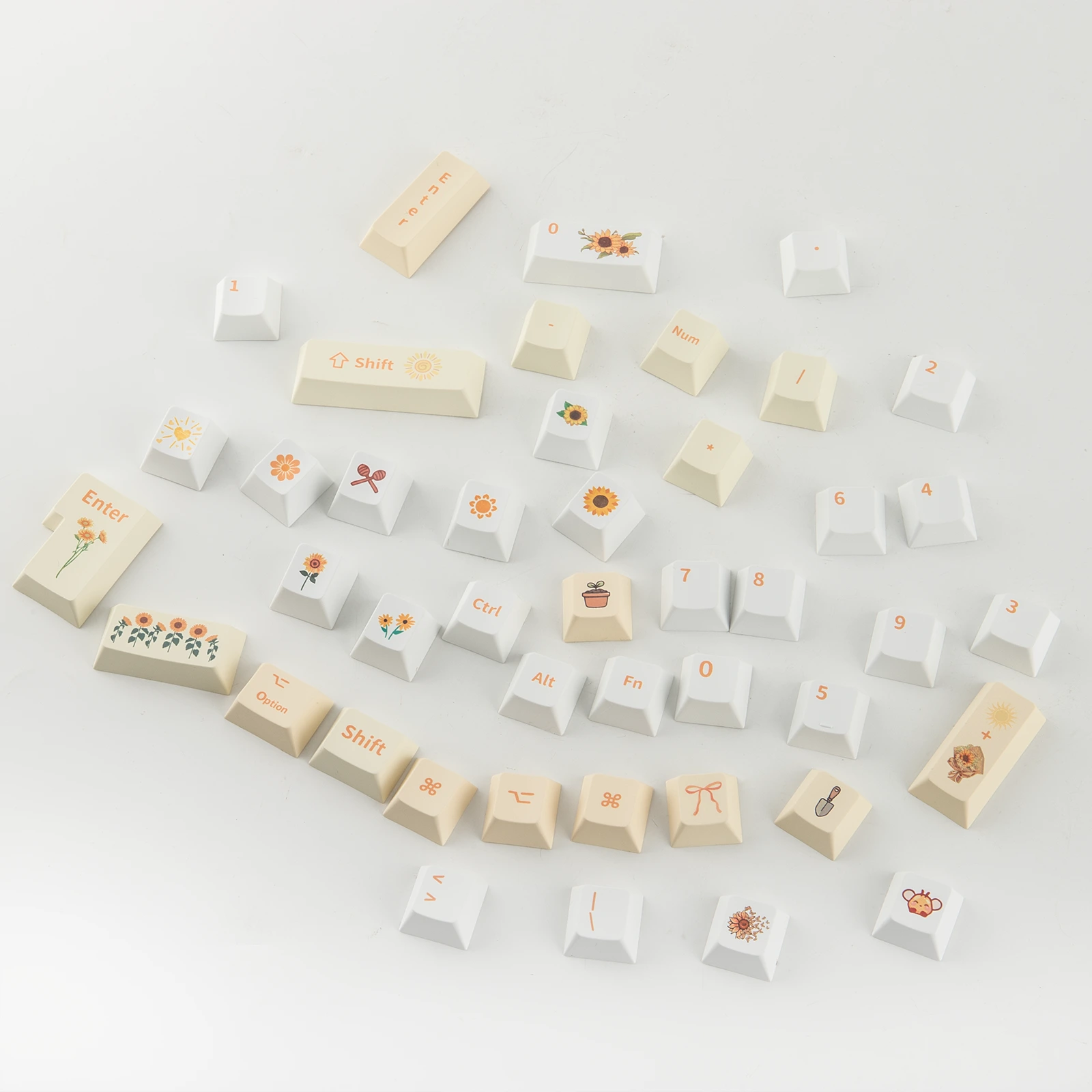 EPOMAKER Sunflower Keycap Set