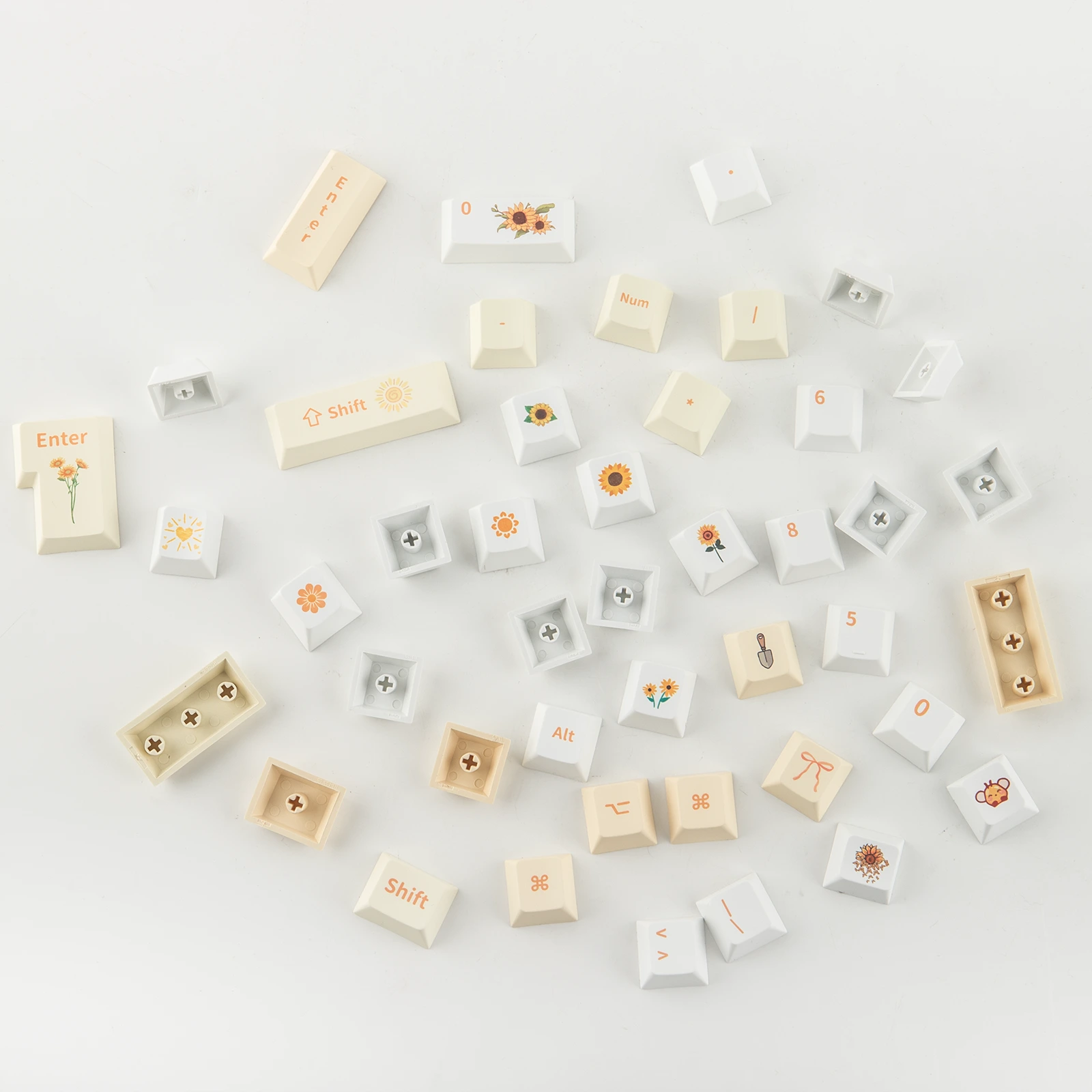 EPOMAKER Sunflower Keycap Set