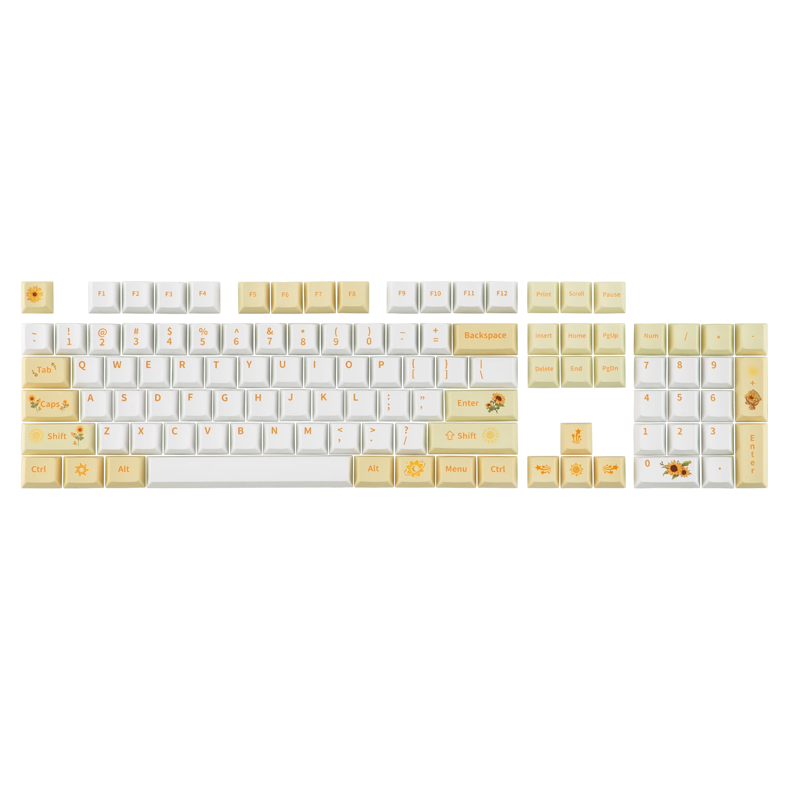EPOMAKER Sunflower Keycap Set