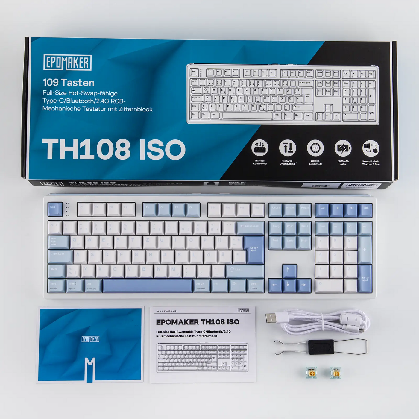 EPOMAKER TH108 — product view 58
