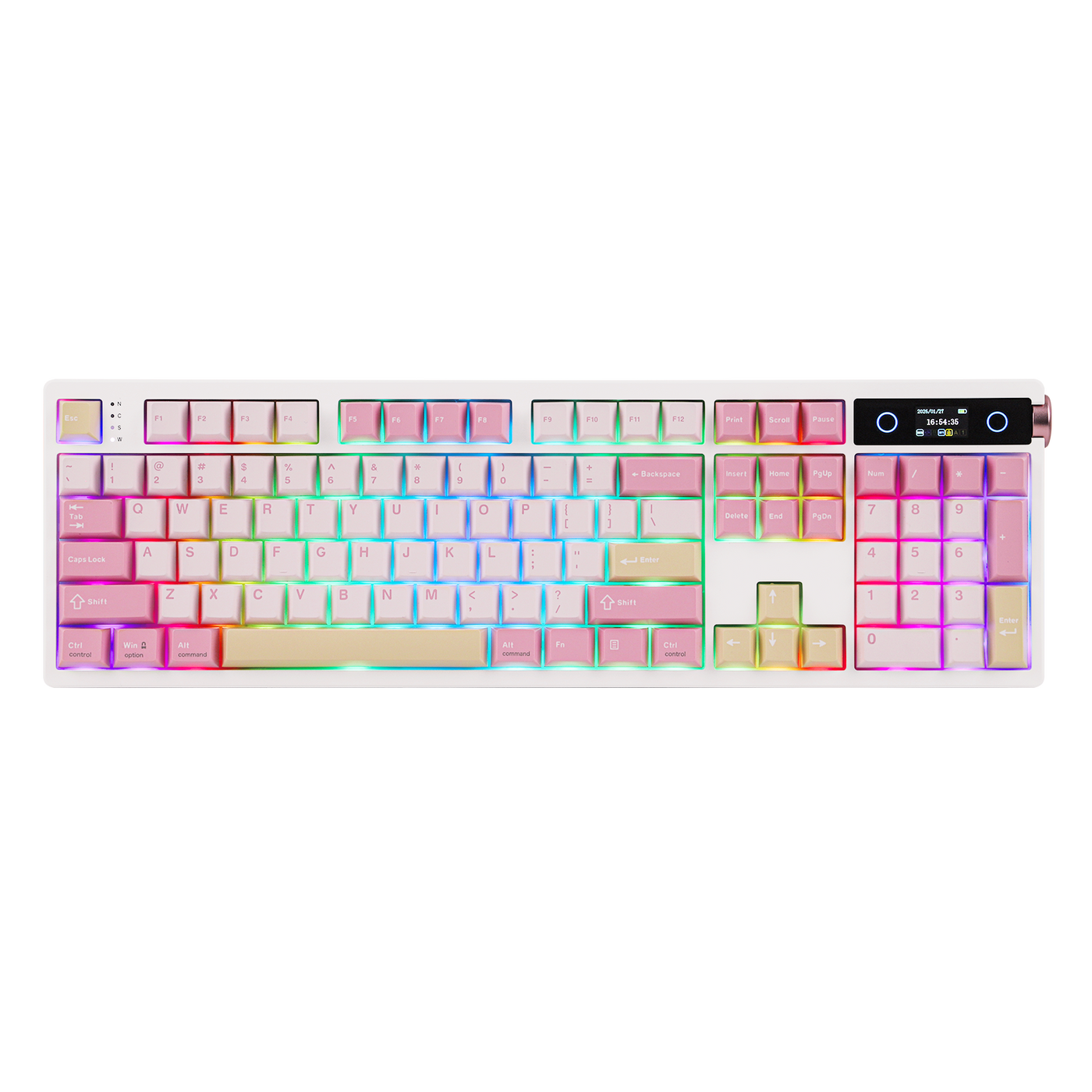 TH108 PRO + CarbonX Mouse Bundle — side profile view