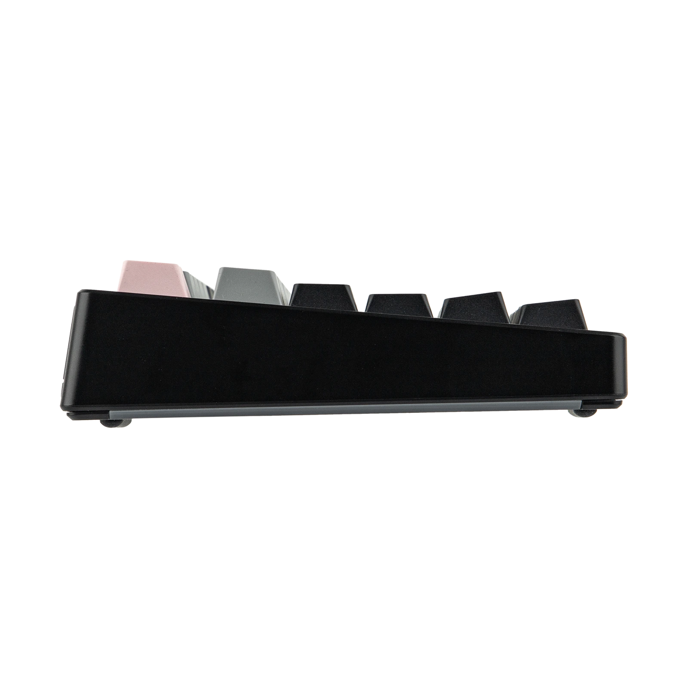 EPOMAKER TH108 PRO Black side profile showing chassis depth