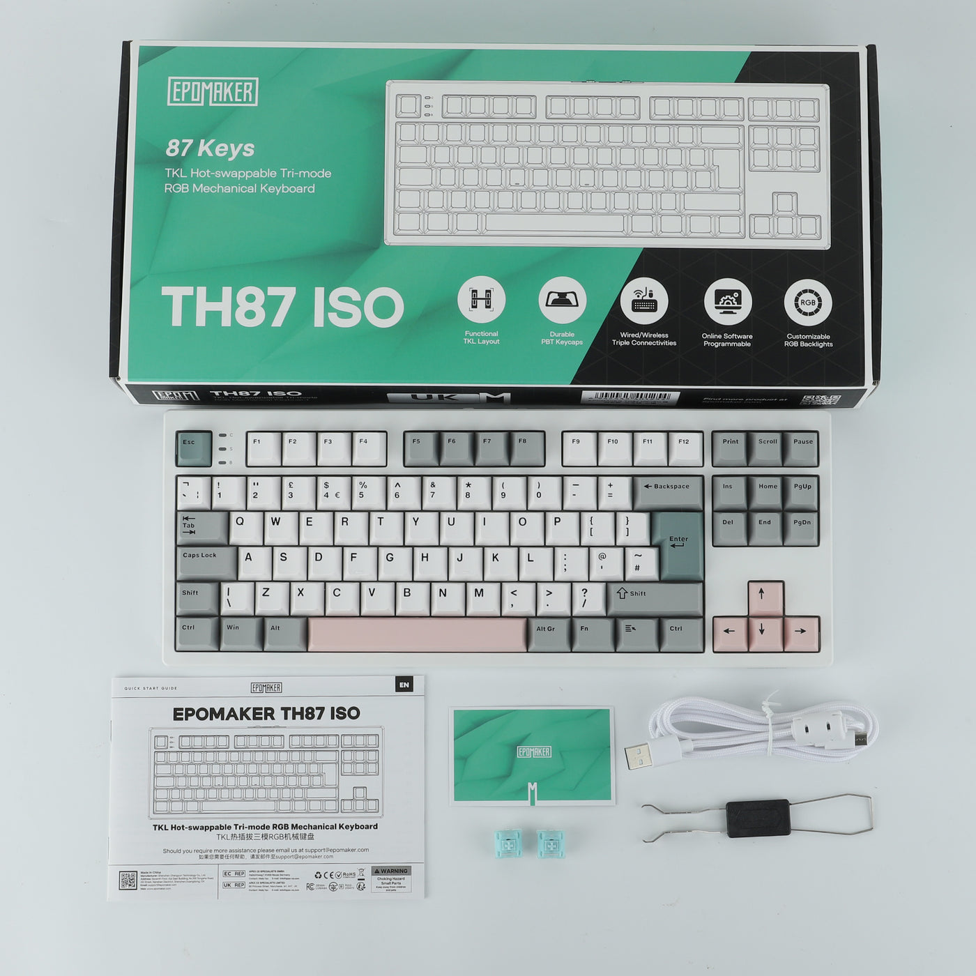 EPOMAKER TH87 — product view 21