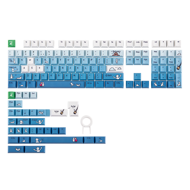 × Human Fall Flat FALLEN Series Keycap Set