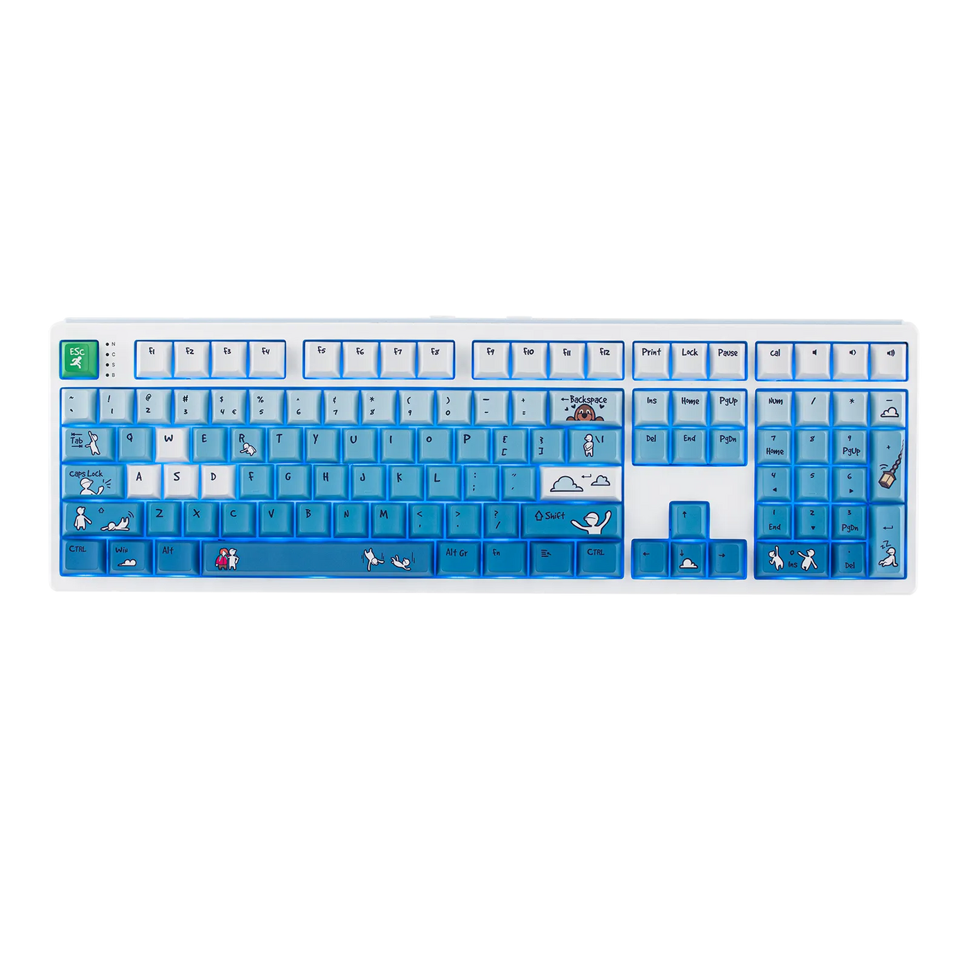 EPOMAKER × Human Fall Flat FALLEN Series Keycap Set