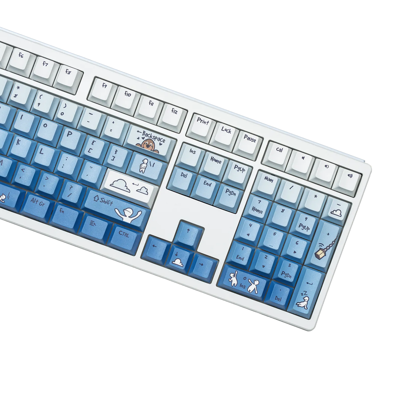 EPOMAKER × Human Fall Flat FALLEN Series Keycap Set