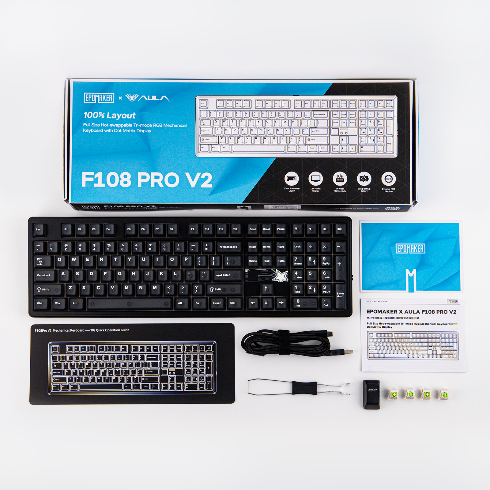 EPOMAKER X AULA F108 PRO V2