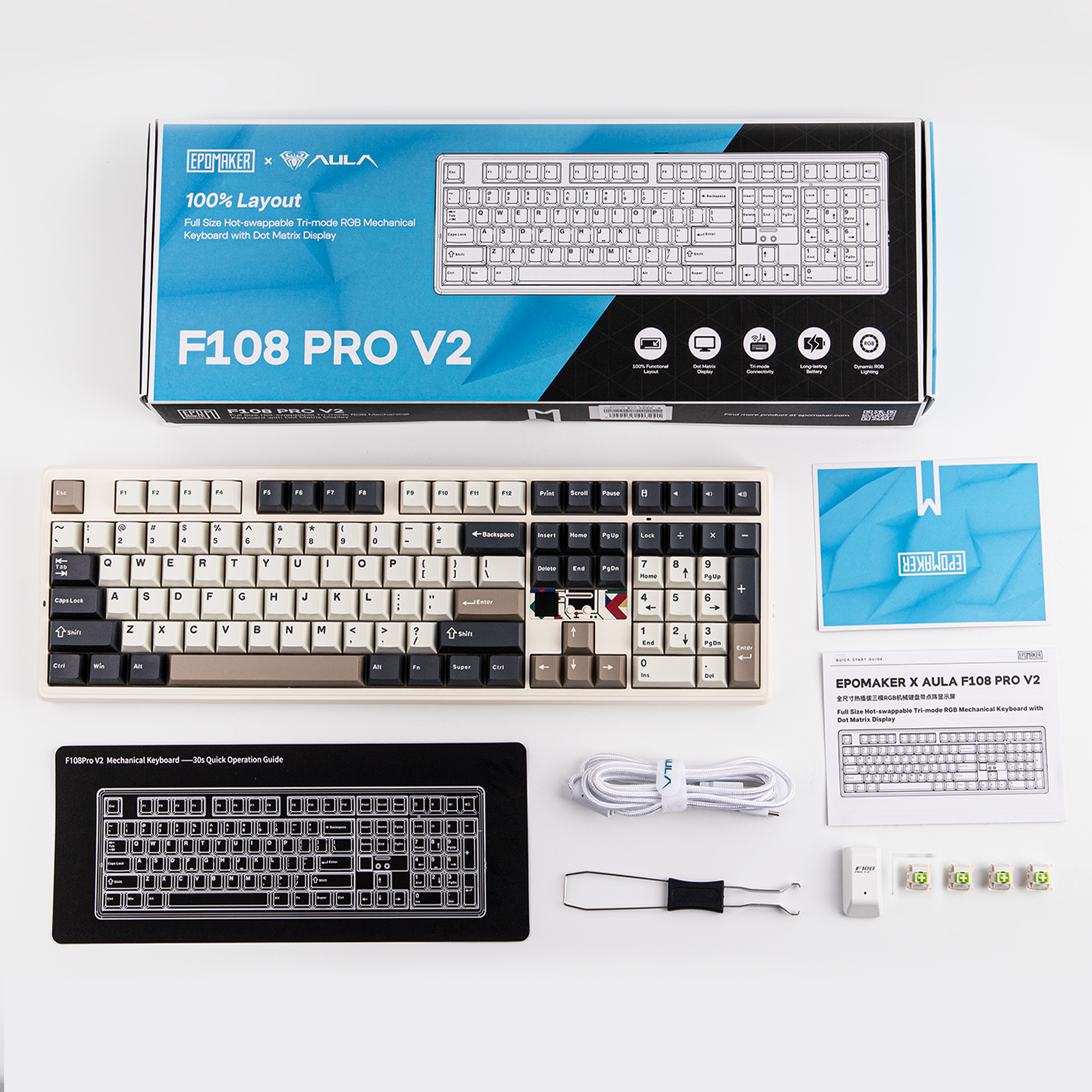 EPOMAKER X AULA F108 PRO V2