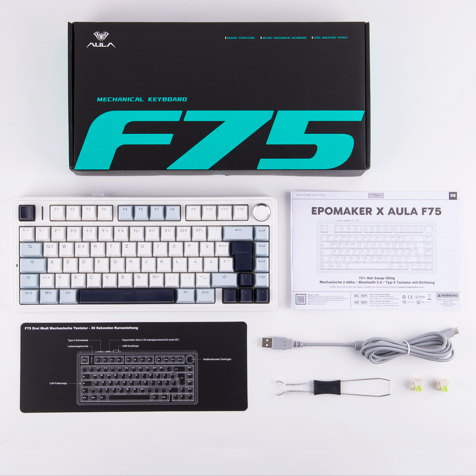 EPOMAKER x AULA F75