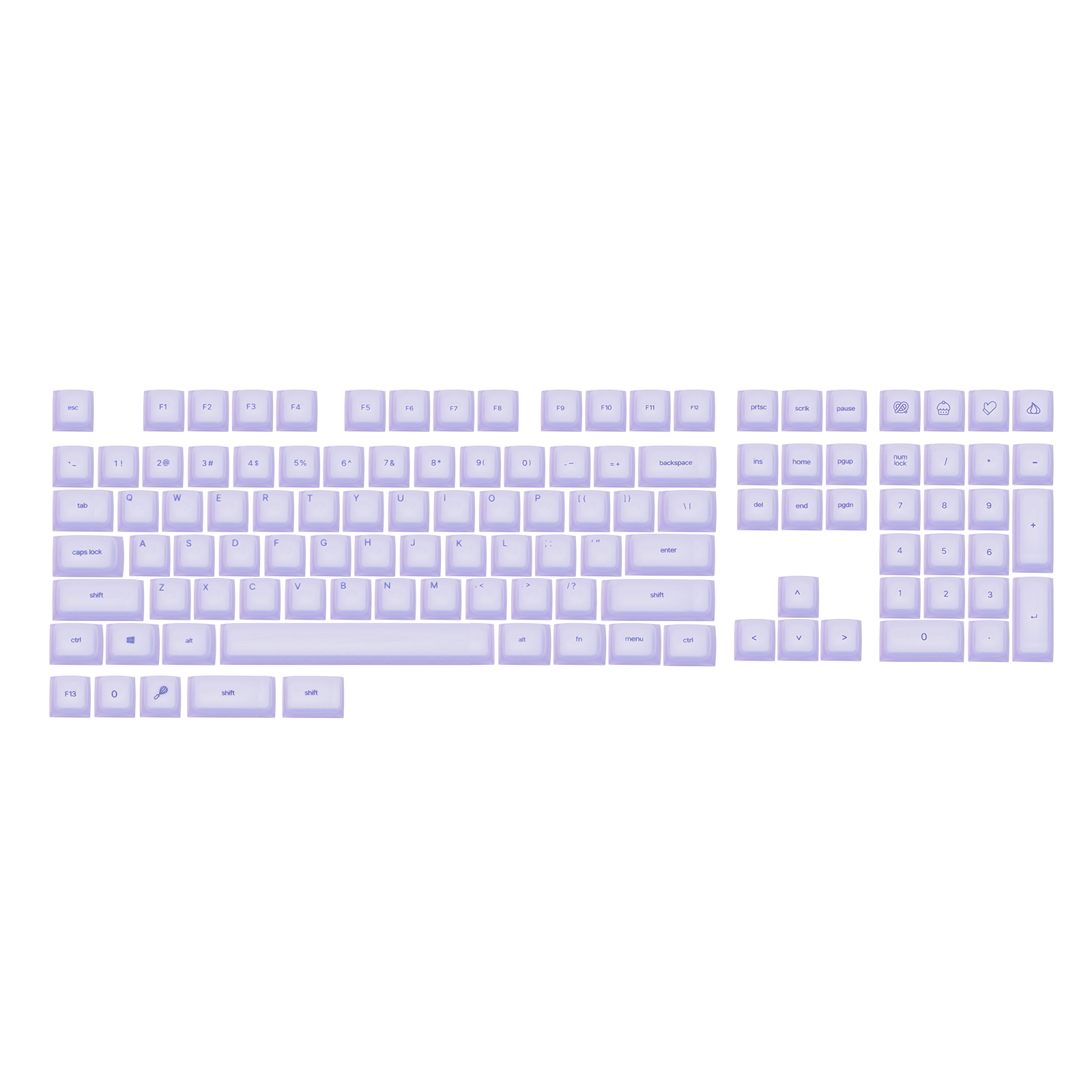 EPOMAKER AegisSil Keycaps Set