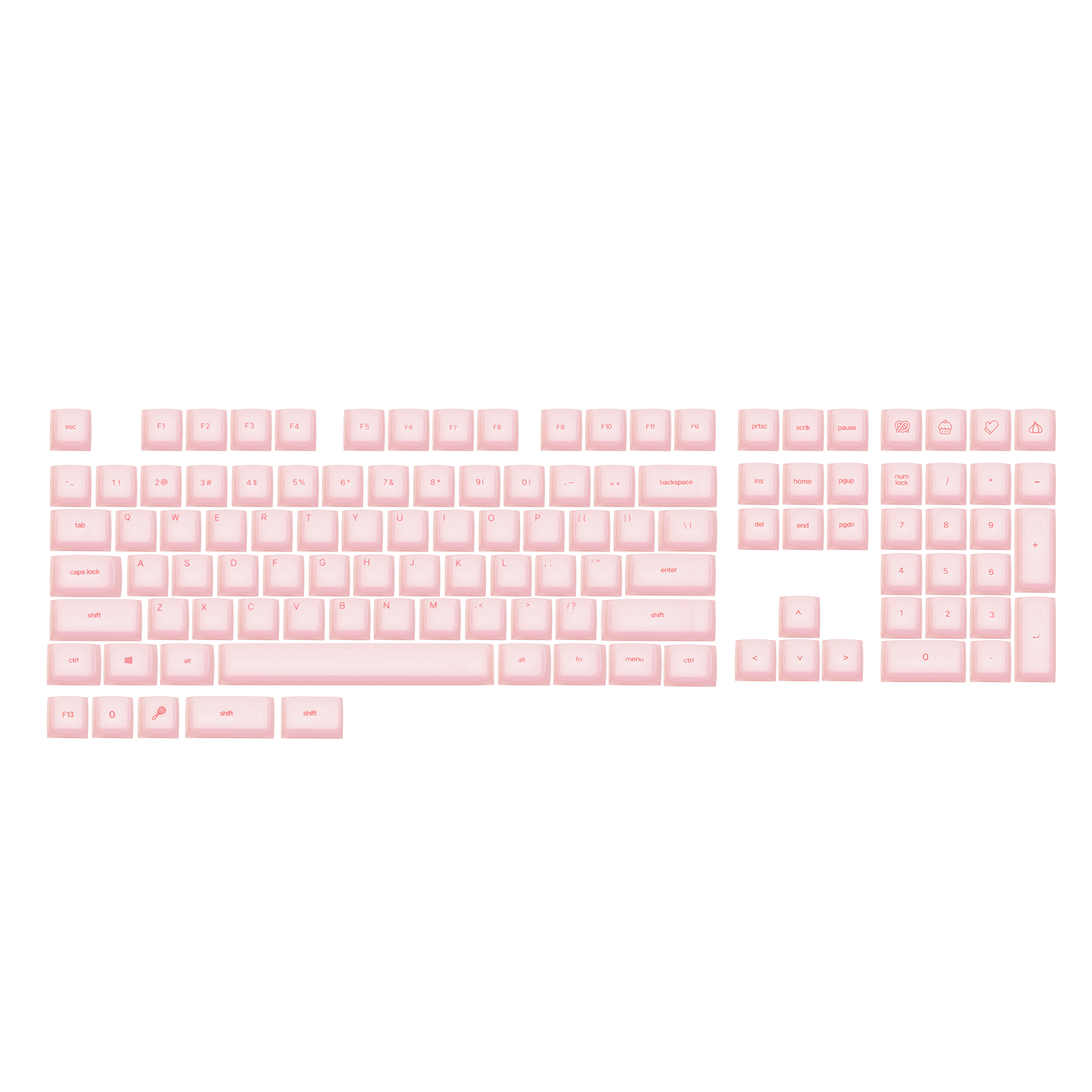 TH108 + AegisSil Keycaps Set Bundle