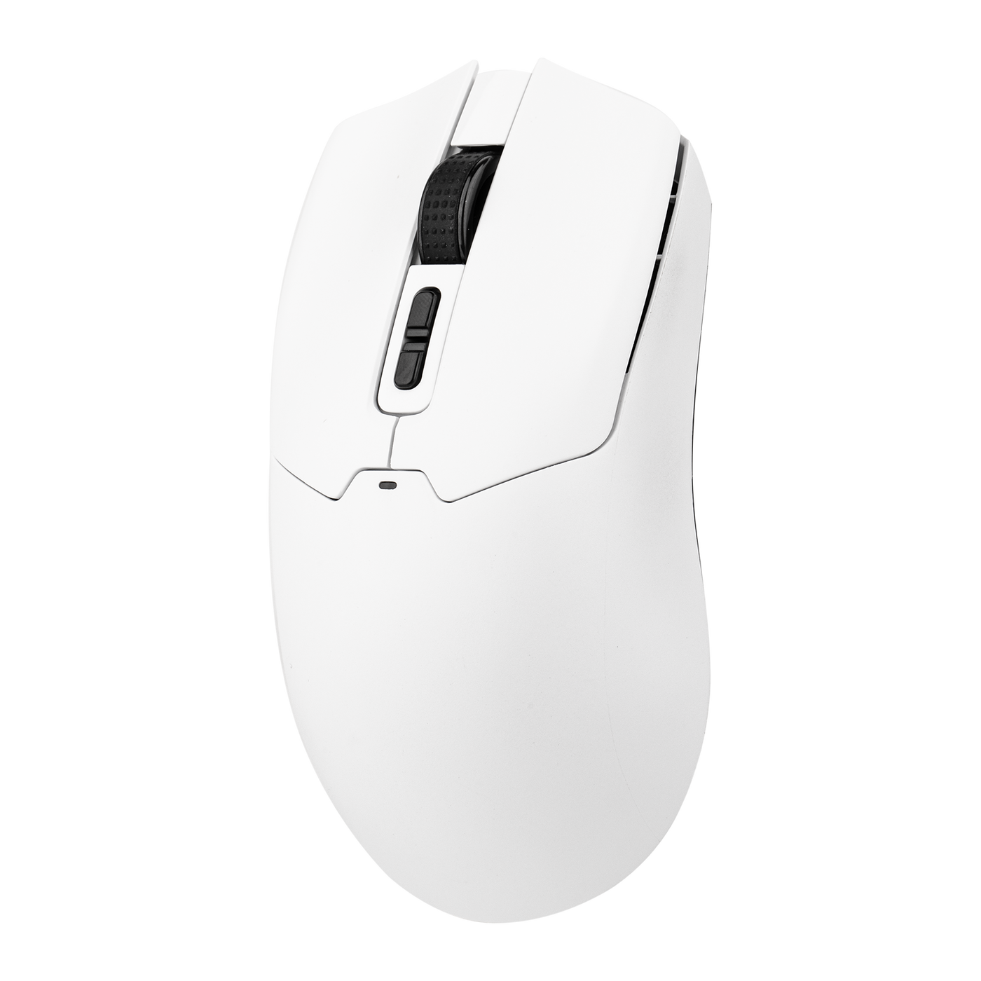 EPOMAKER Click Lite Mouse White 3/4 angled view from above