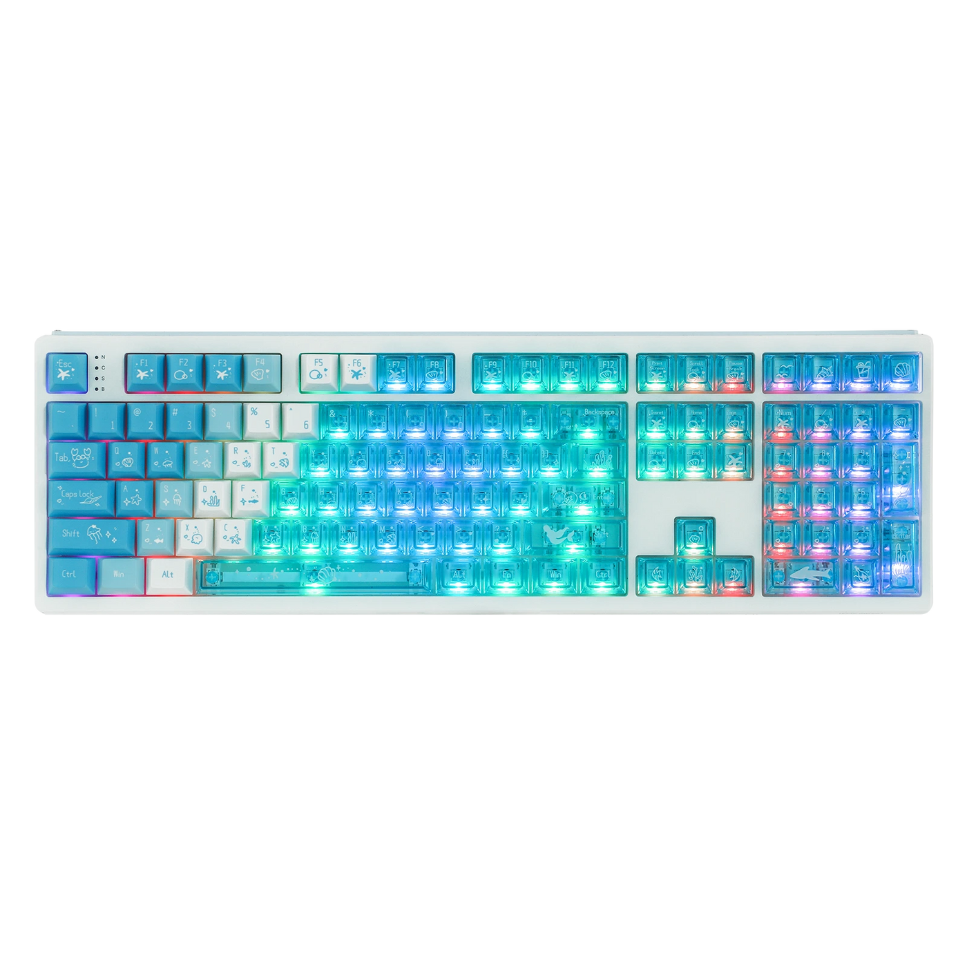 EPOMAKER DuoChrome Keycaps Set — product view 8