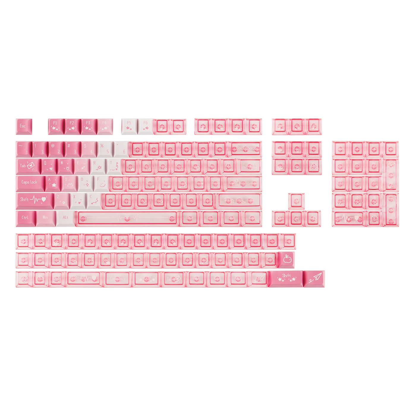 EPOMAKER DuoChrome Keycaps Set — product hero shot