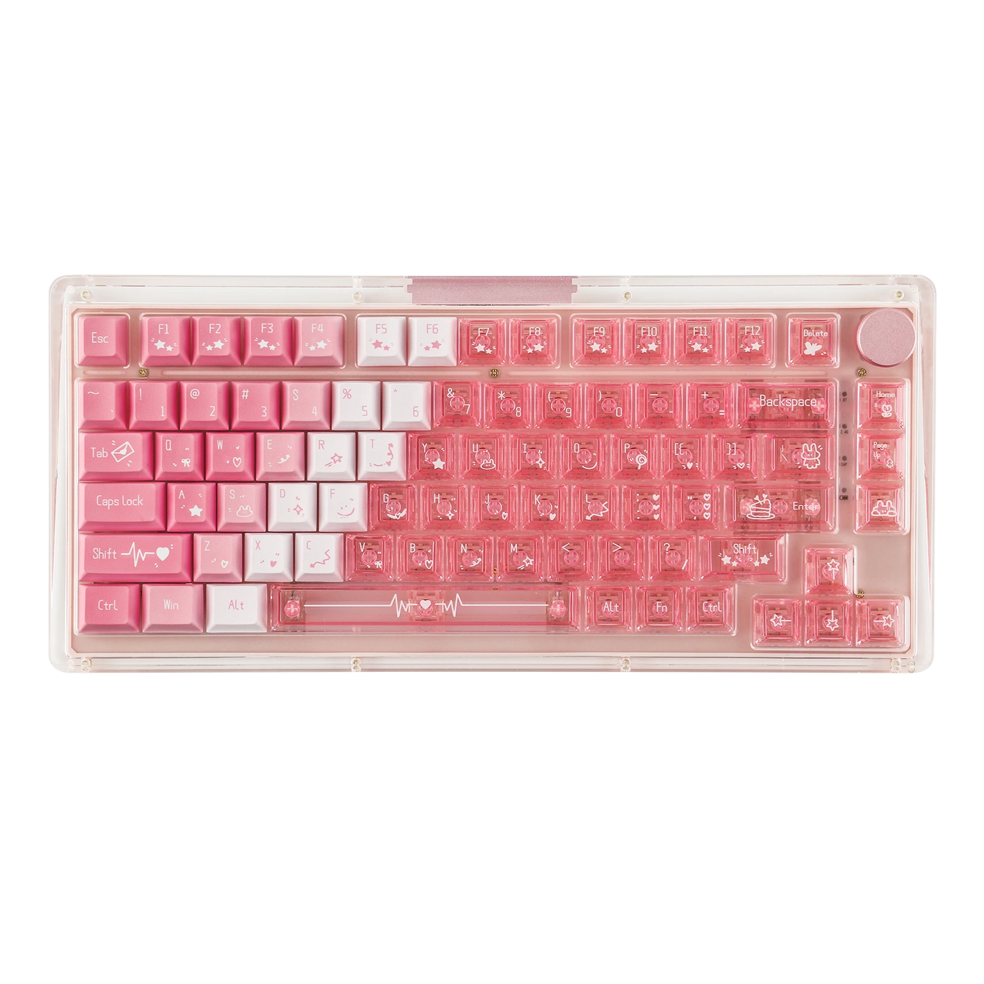 EPOMAKER DuoChrome Keycaps Set — angled product view