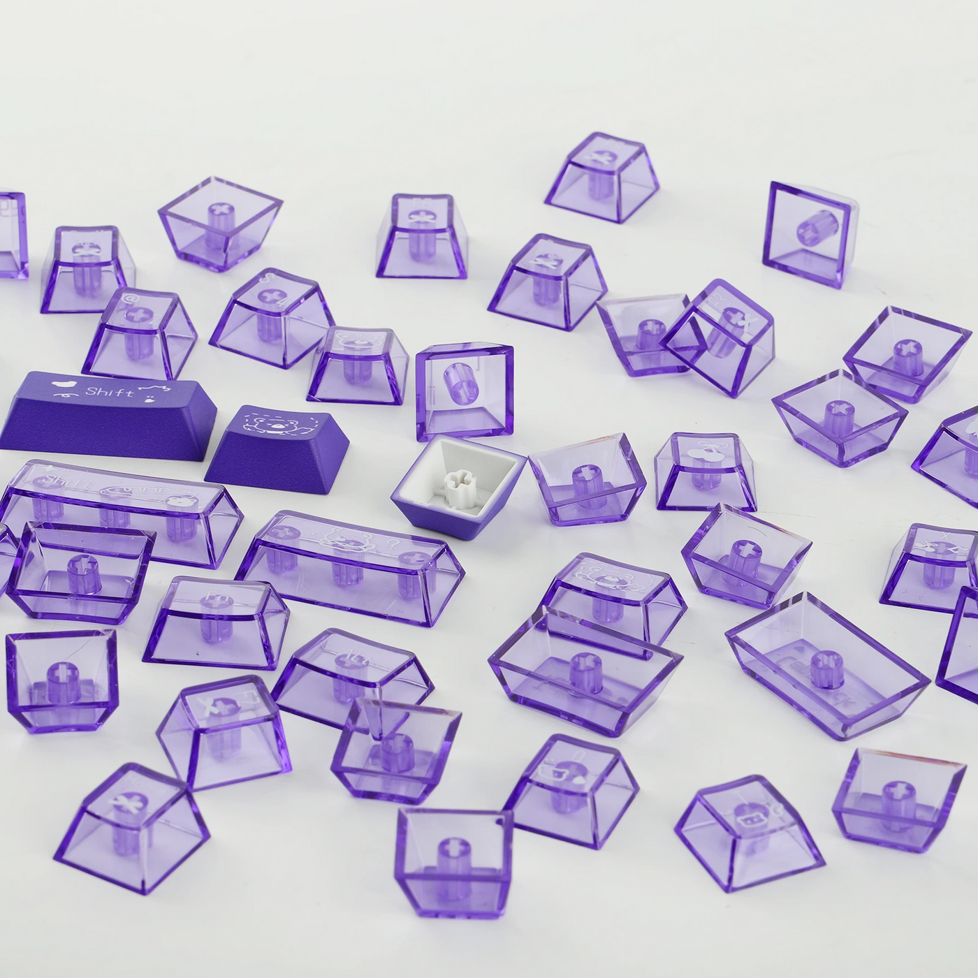 EPOMAKER DuoChrome Keycaps Set — packaging and accessories
