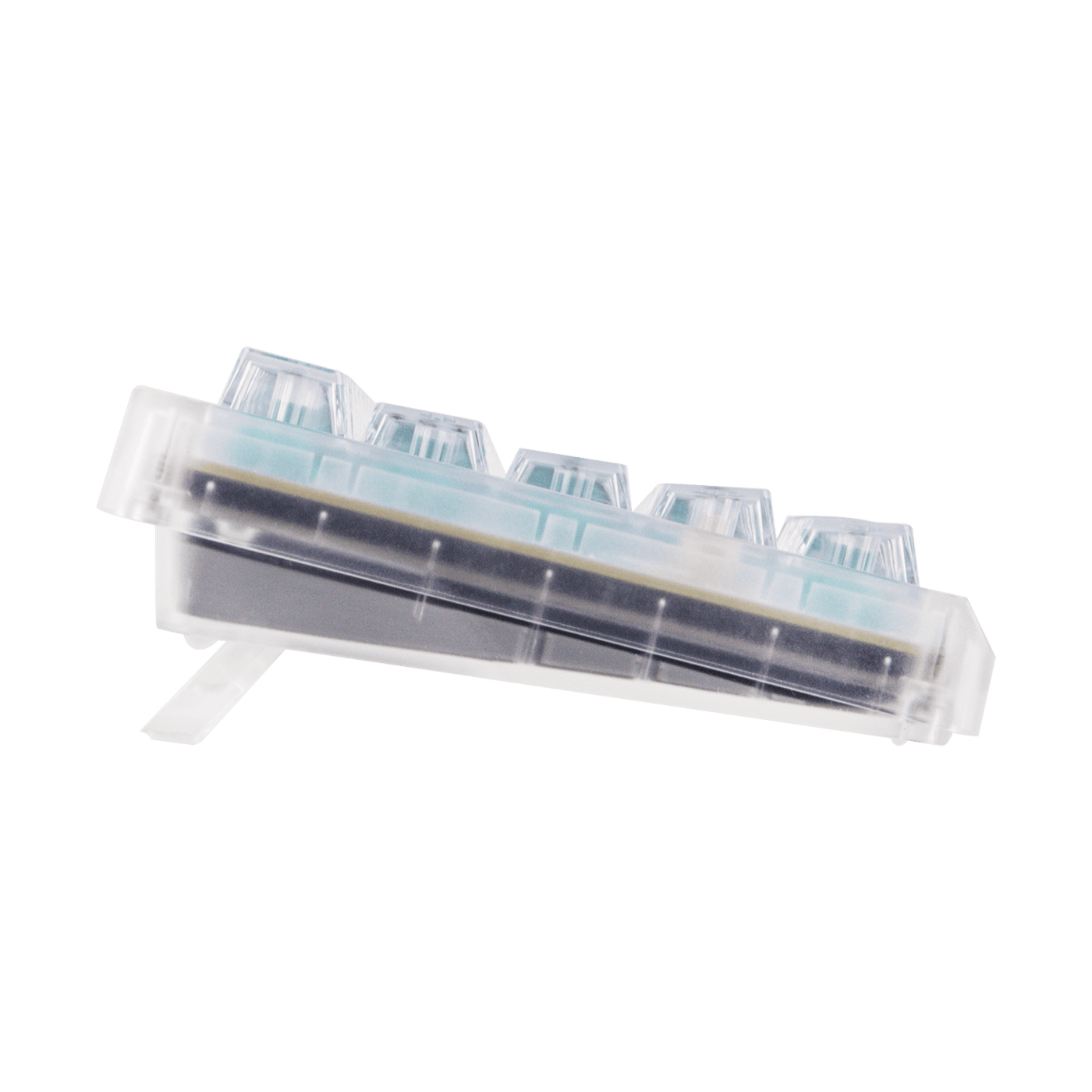 EPOMAKER HE65 V2 TMR clear shell opposite side cutaway view